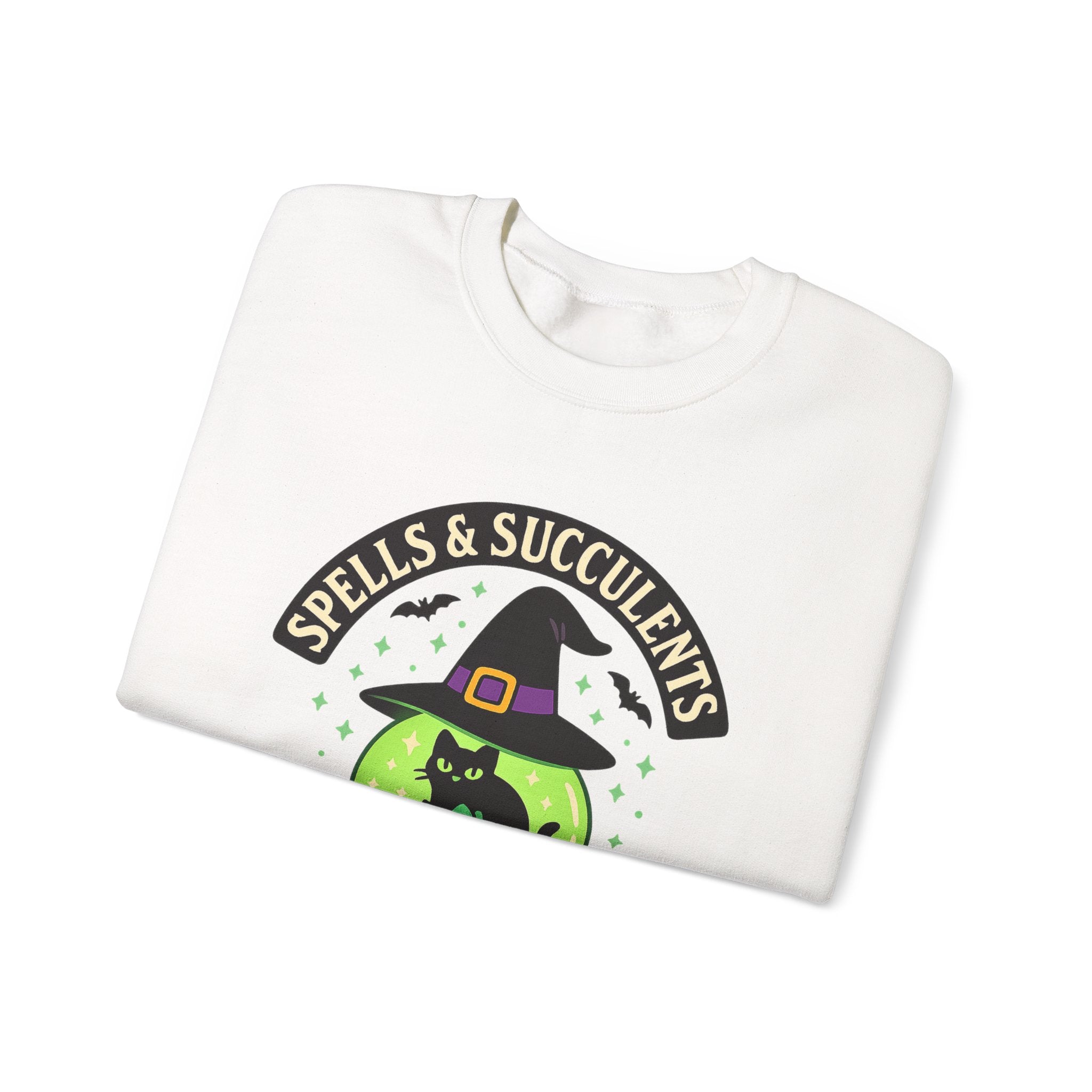 Witch's Hat and Succulent Magic Sweatshirt