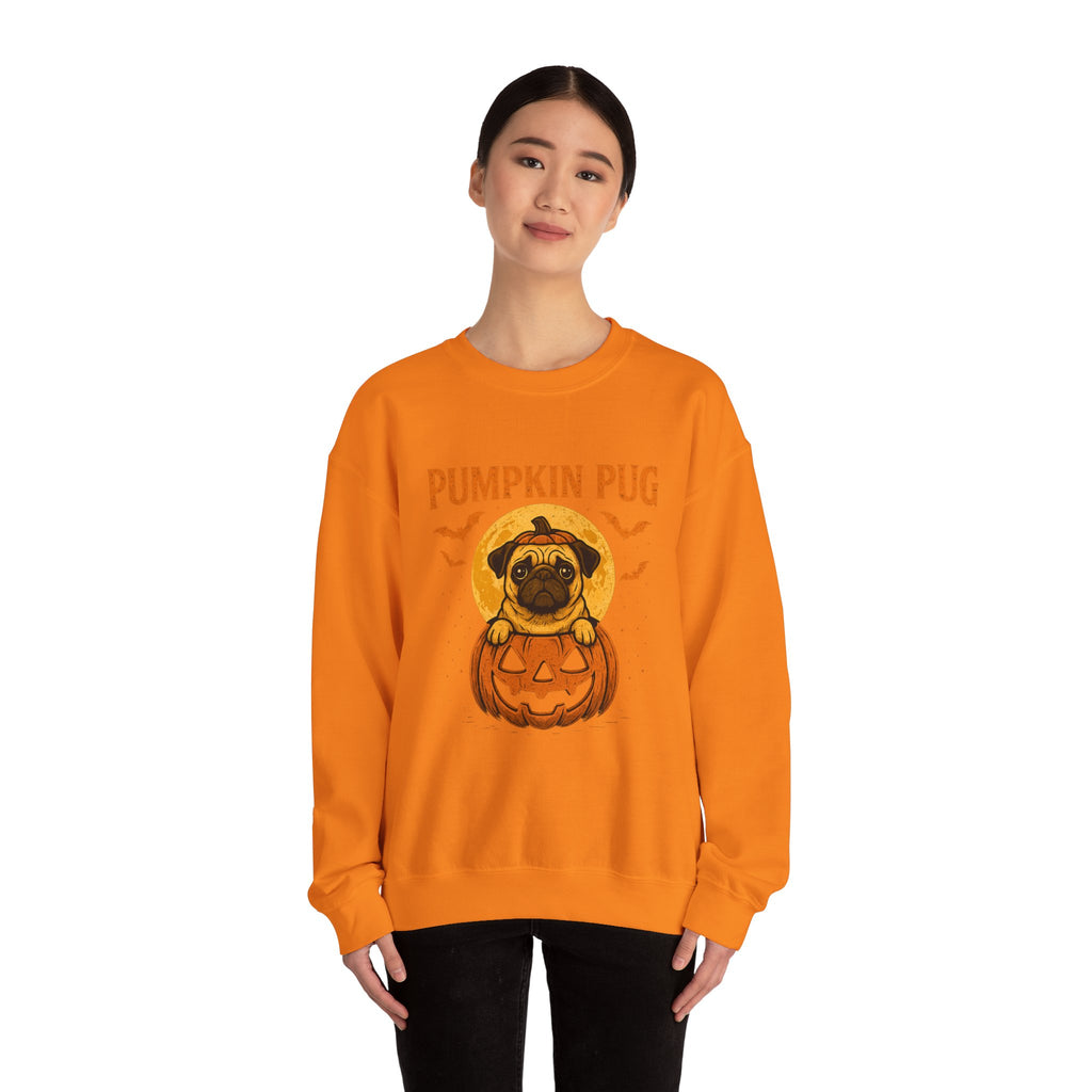 Pug Pumpkin Night Dog Sweatshirt