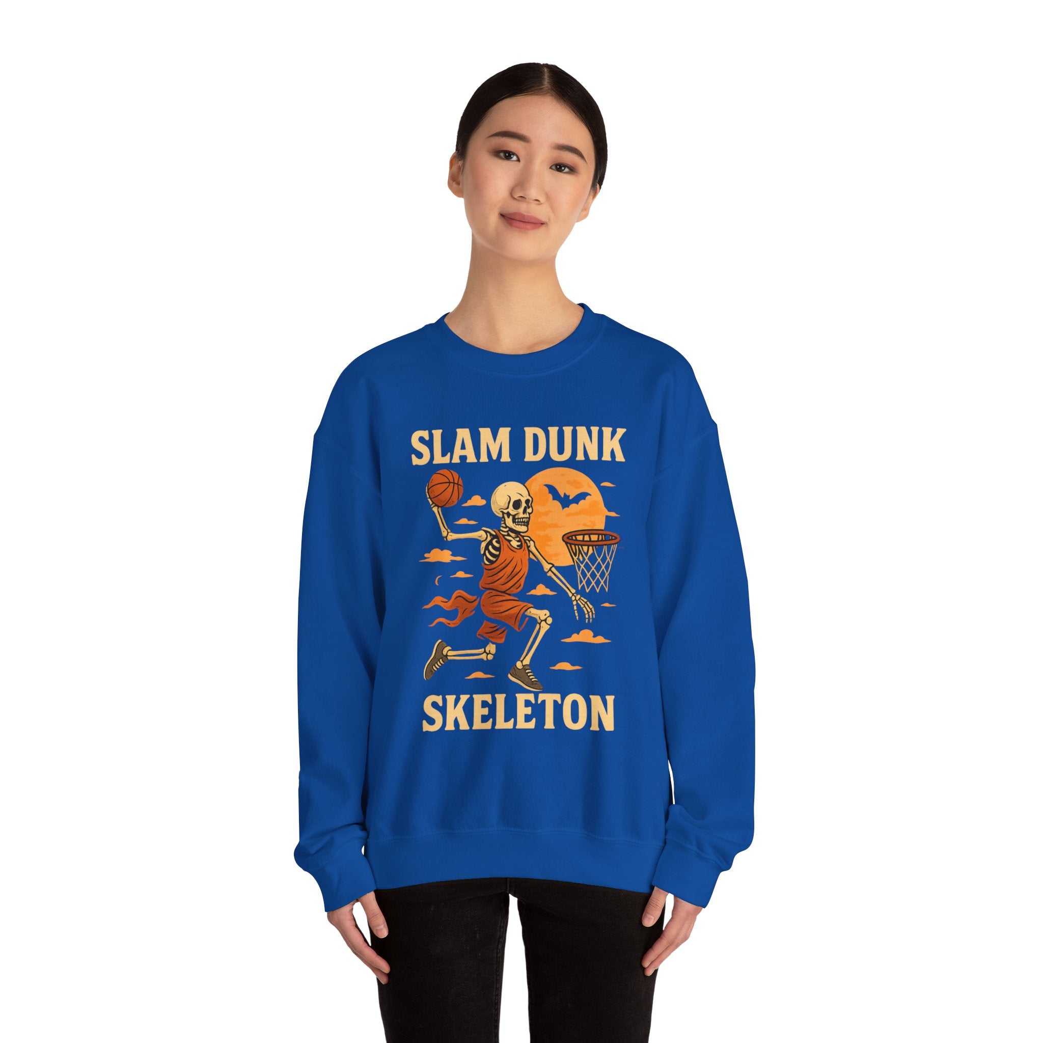 Skeleton Basketball dunk Sweatshirt