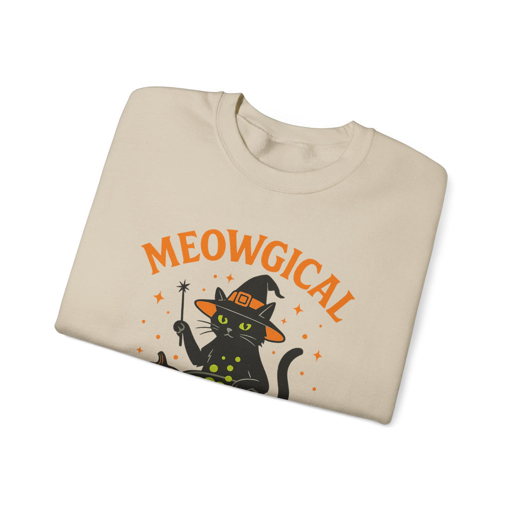 Meowgical Cat Cauldron Sweatshirt