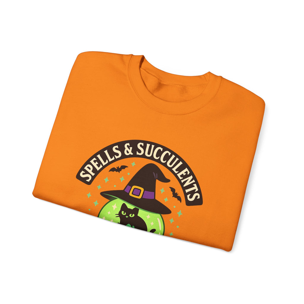 Witch's Hat and Succulent Magic Sweatshirt