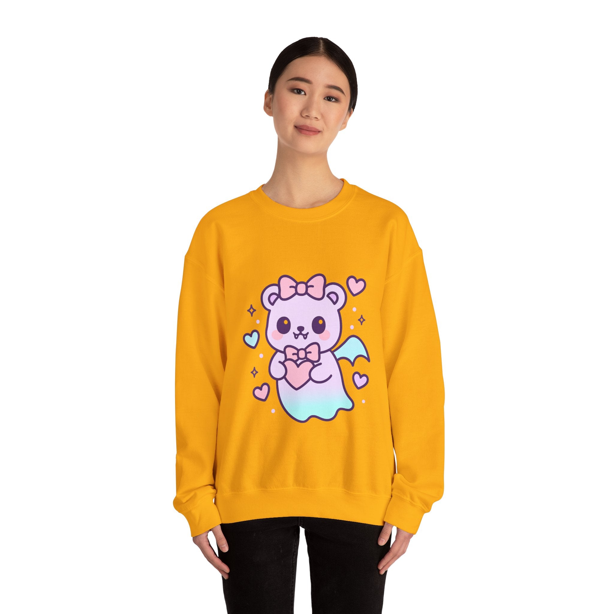 Kawaii Ghost Bear Sweatshirt