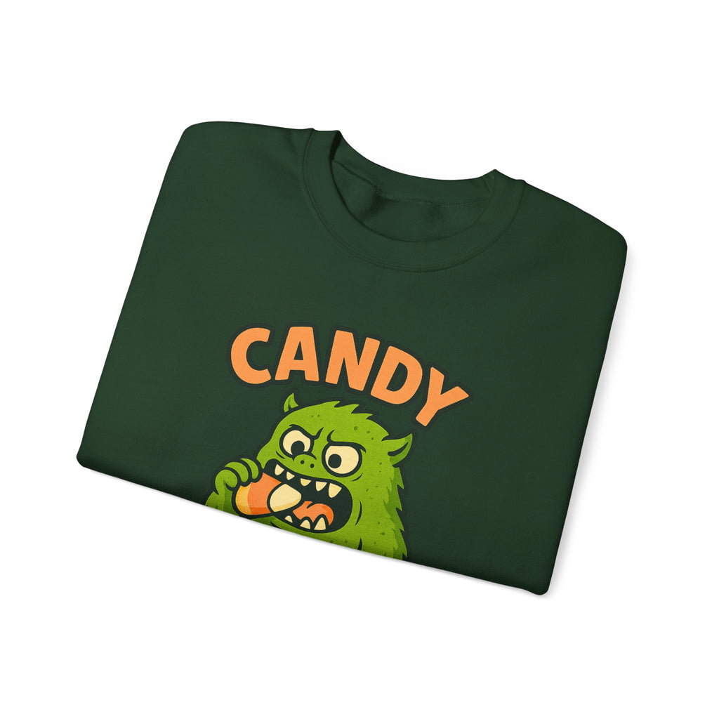 Candy Corn Monster Munching Delight Sweatshirt