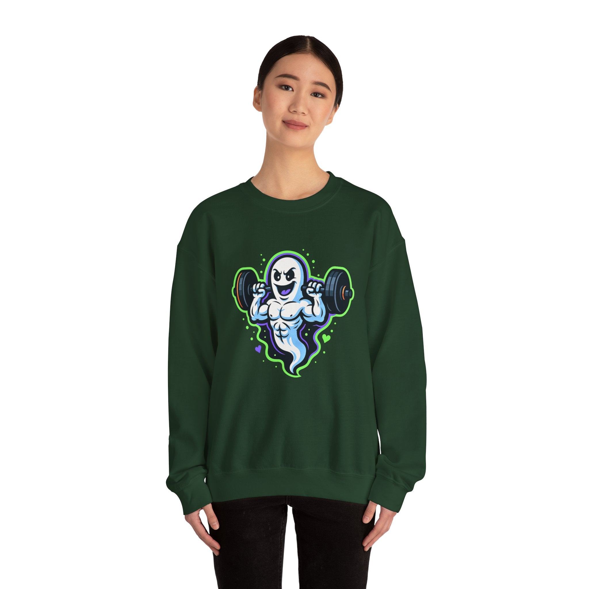 Ghost Gym Halloween Sweatshirt