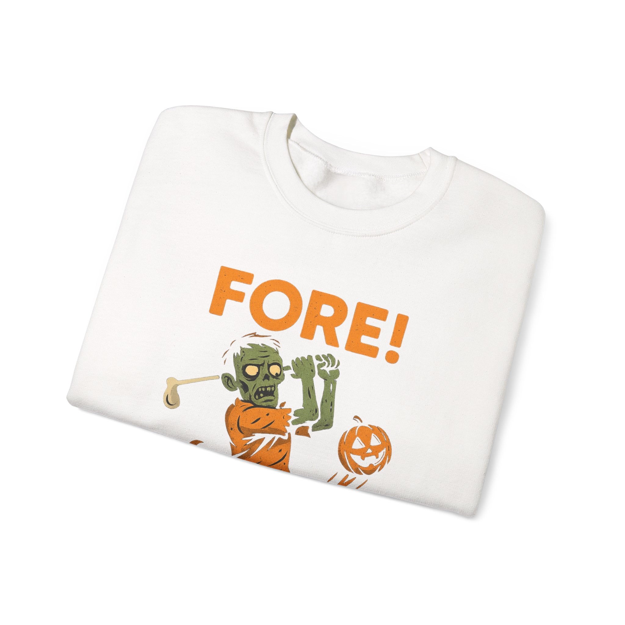 Zombie Golfer Halloween Sweatshirt