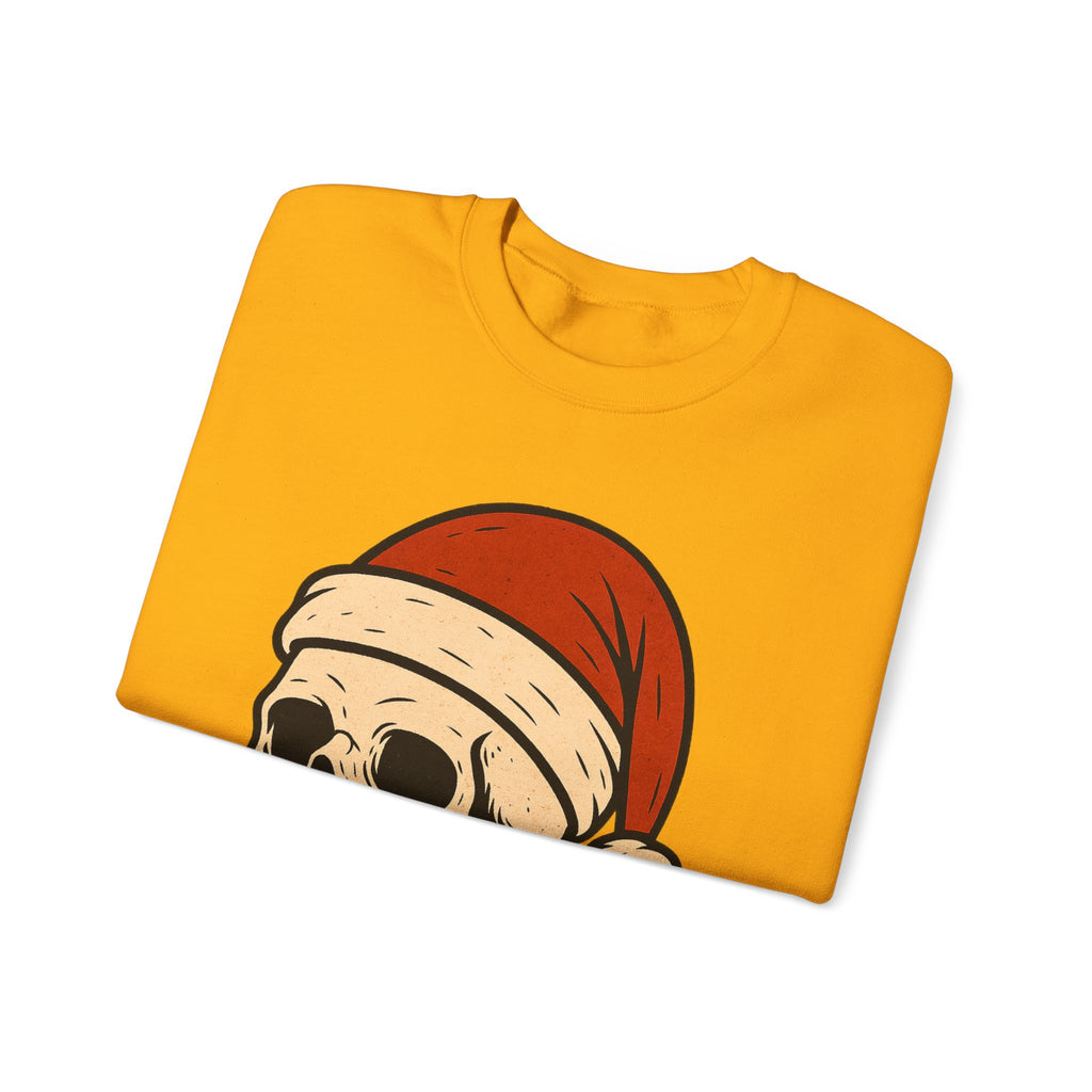 Skull with Santa Hat Sweatshirt