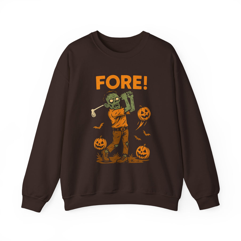 Zombie Golfer Halloween Sweatshirt