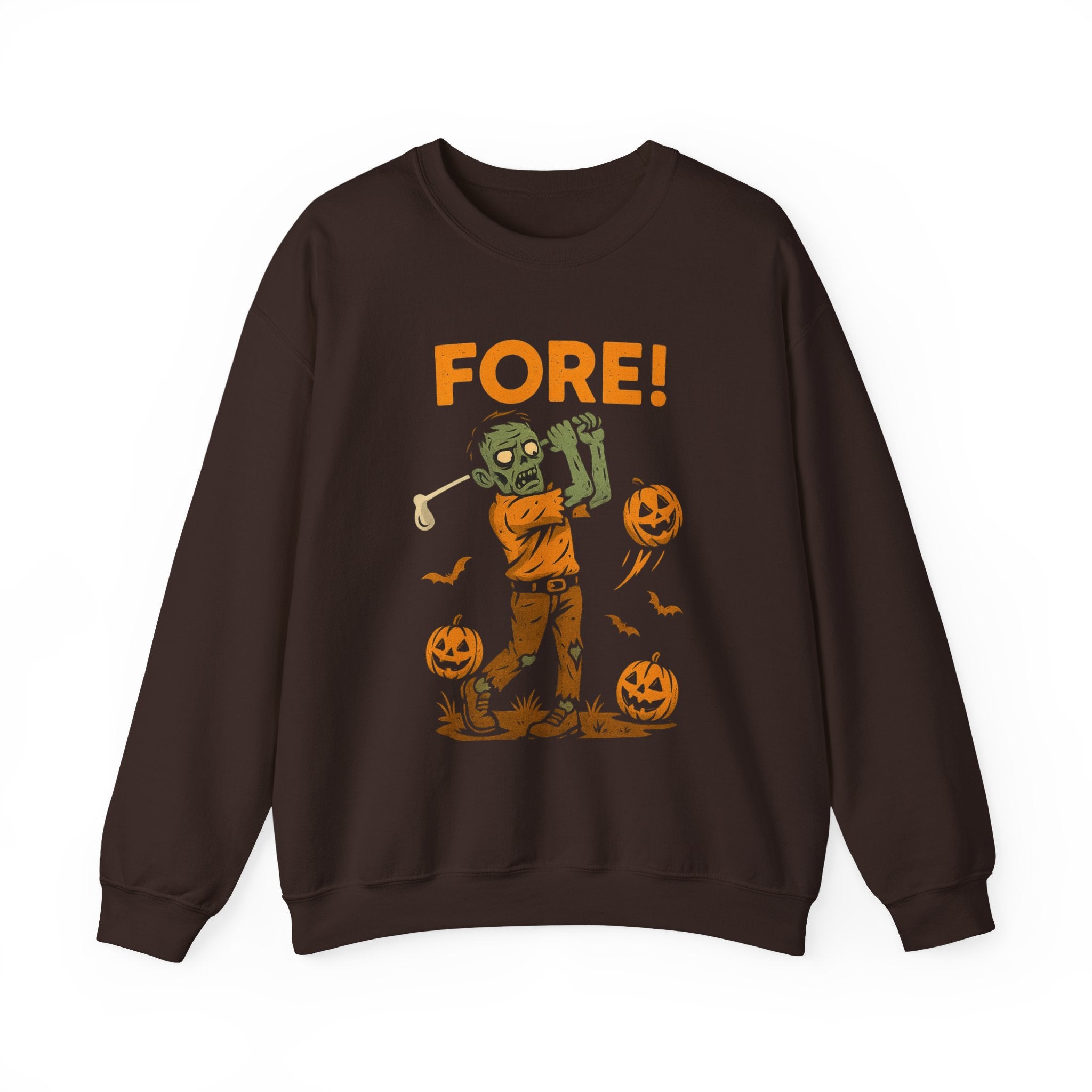 Zombie Golfer Halloween Sweatshirt