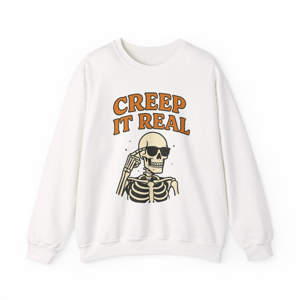 Skeleton Style Halloween Sweatshirt