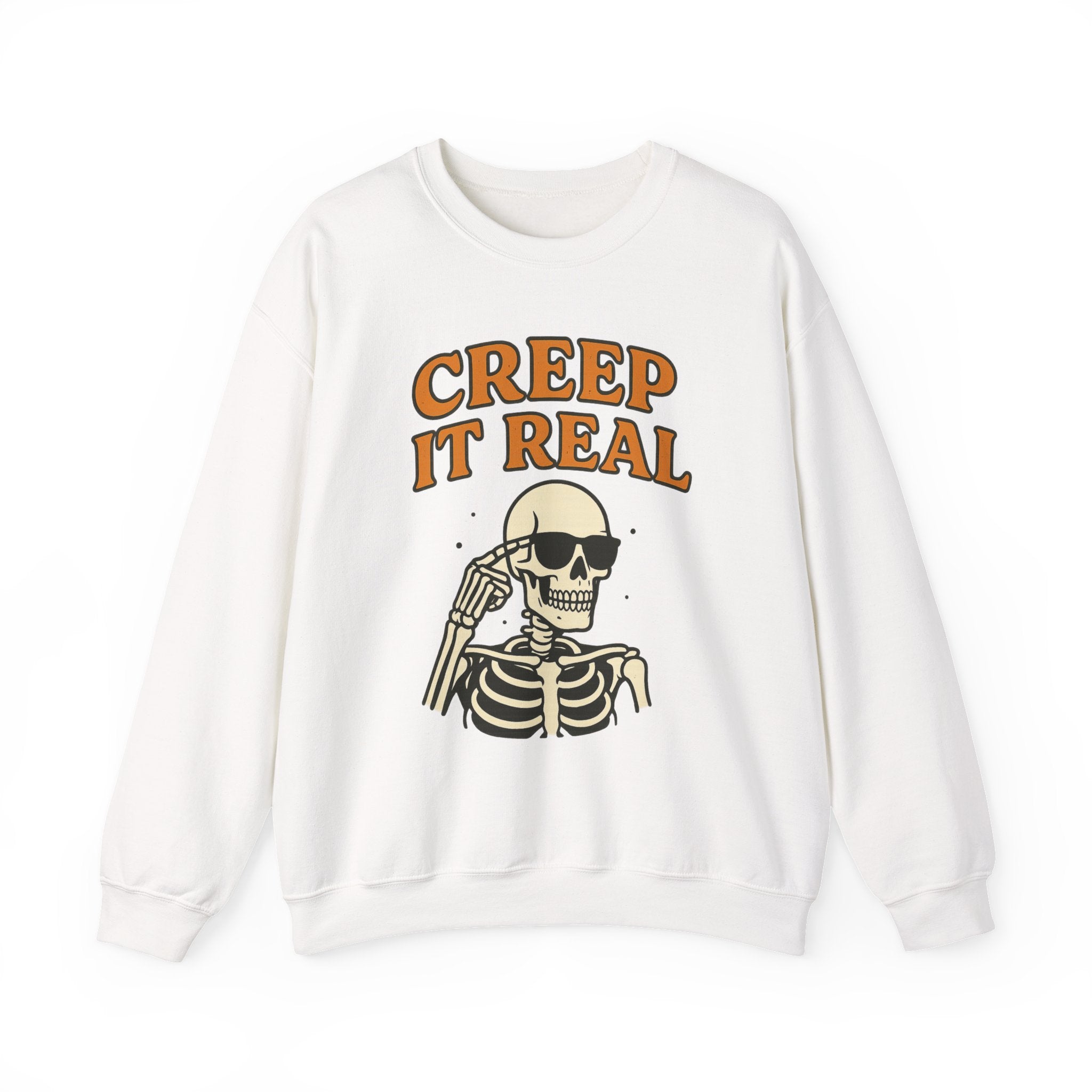 Skeleton Style Halloween Sweatshirt