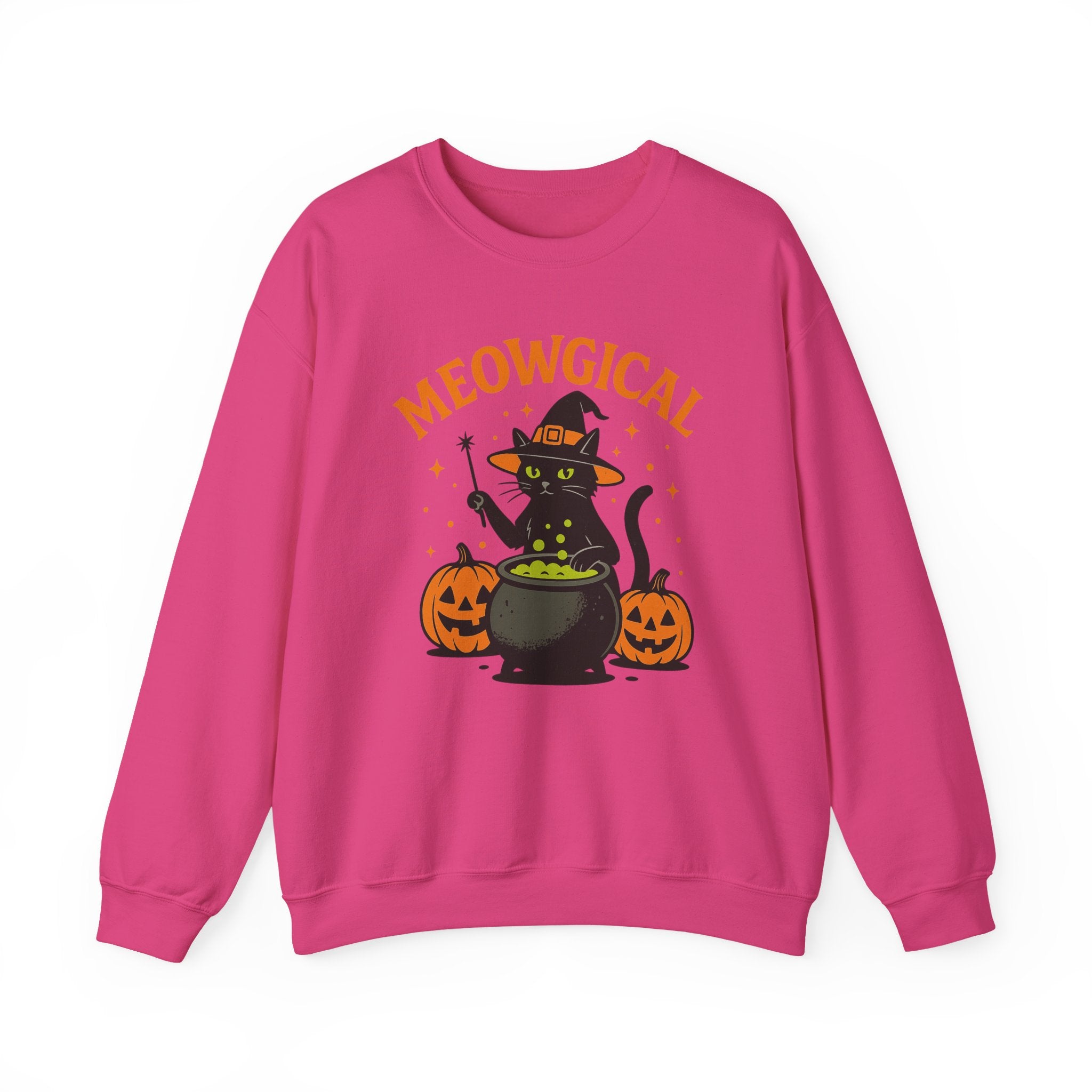 Meowgical Cat Cauldron Sweatshirt