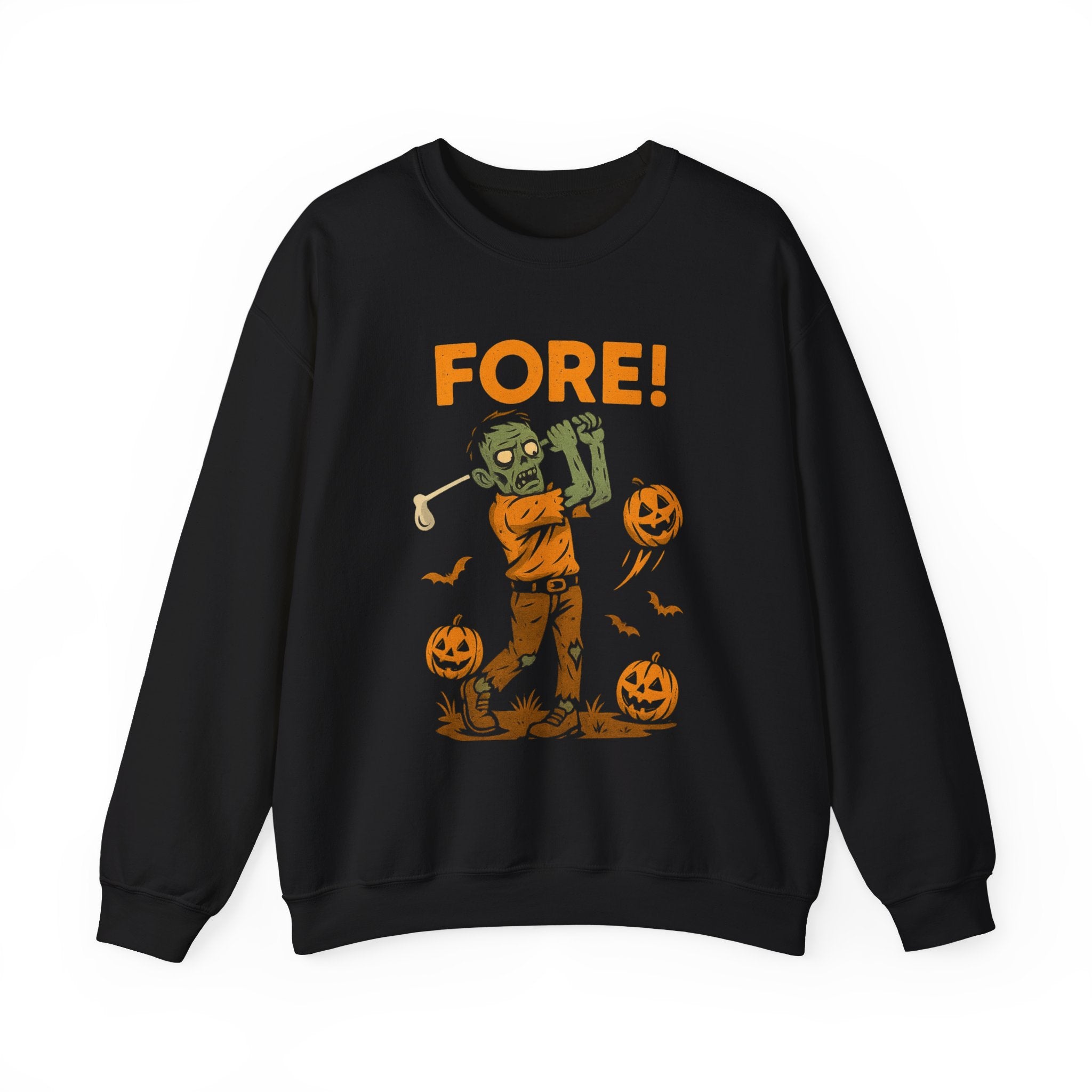 Zombie Golfer Halloween Sweatshirt