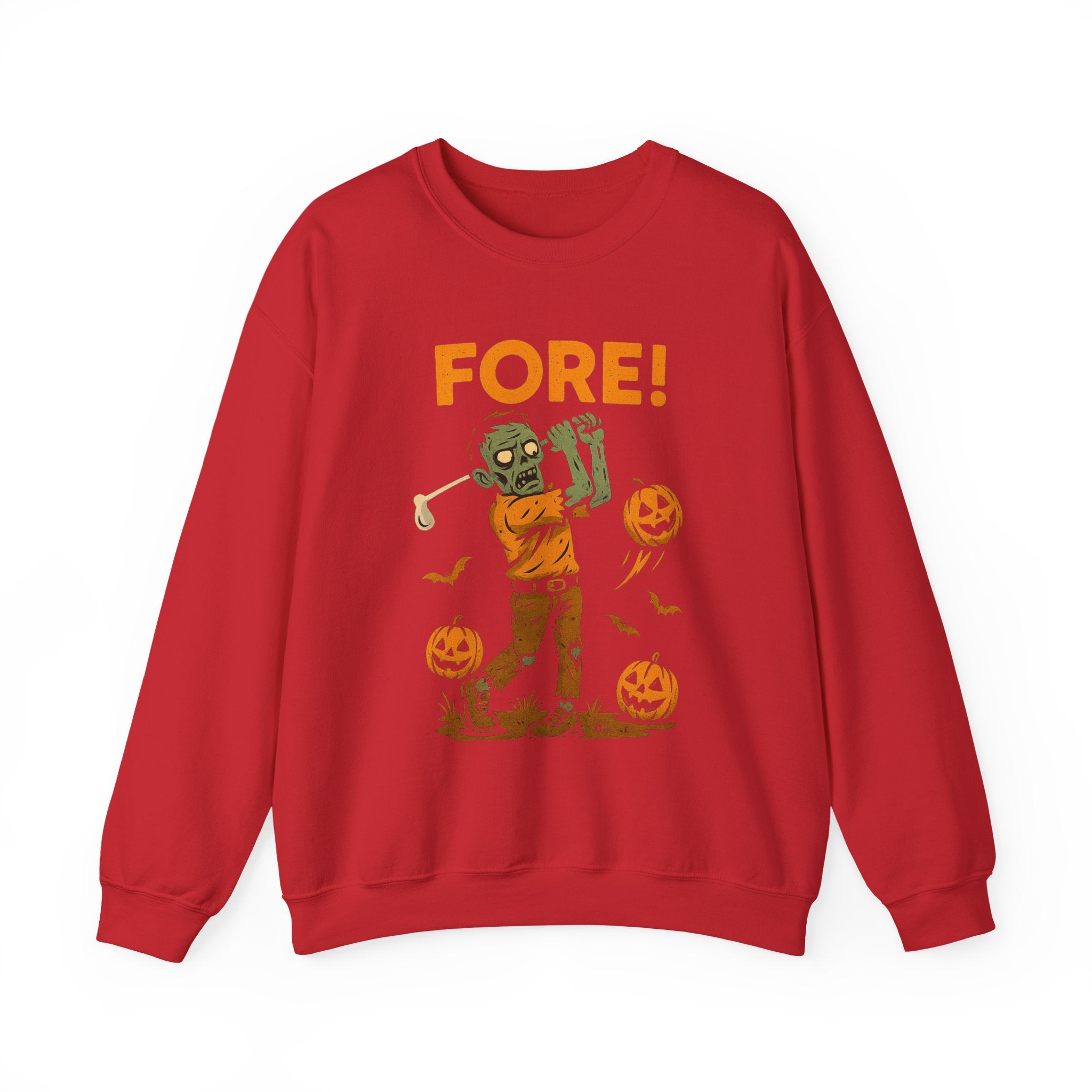 Zombie Golfer Halloween Sweatshirt