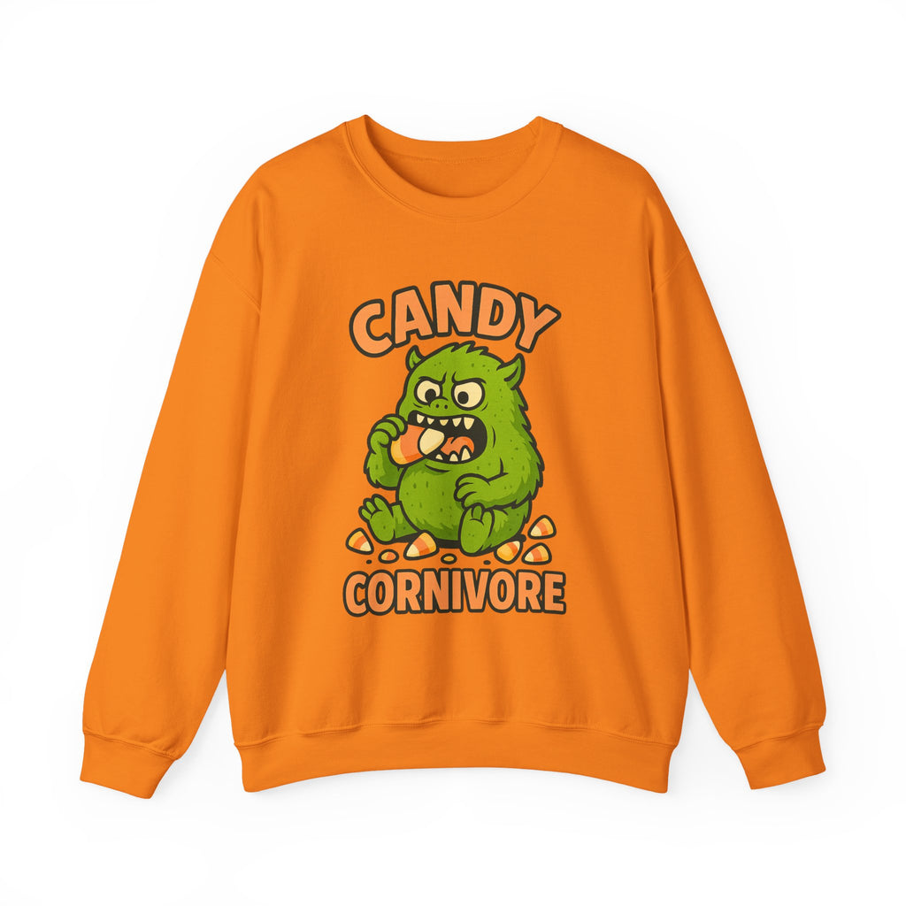 Candy Corn Monster Munching Delight Sweatshirt