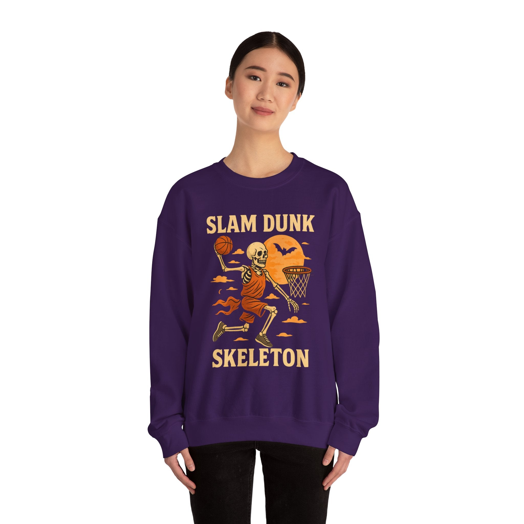 Skeleton Basketball dunk Sweatshirt