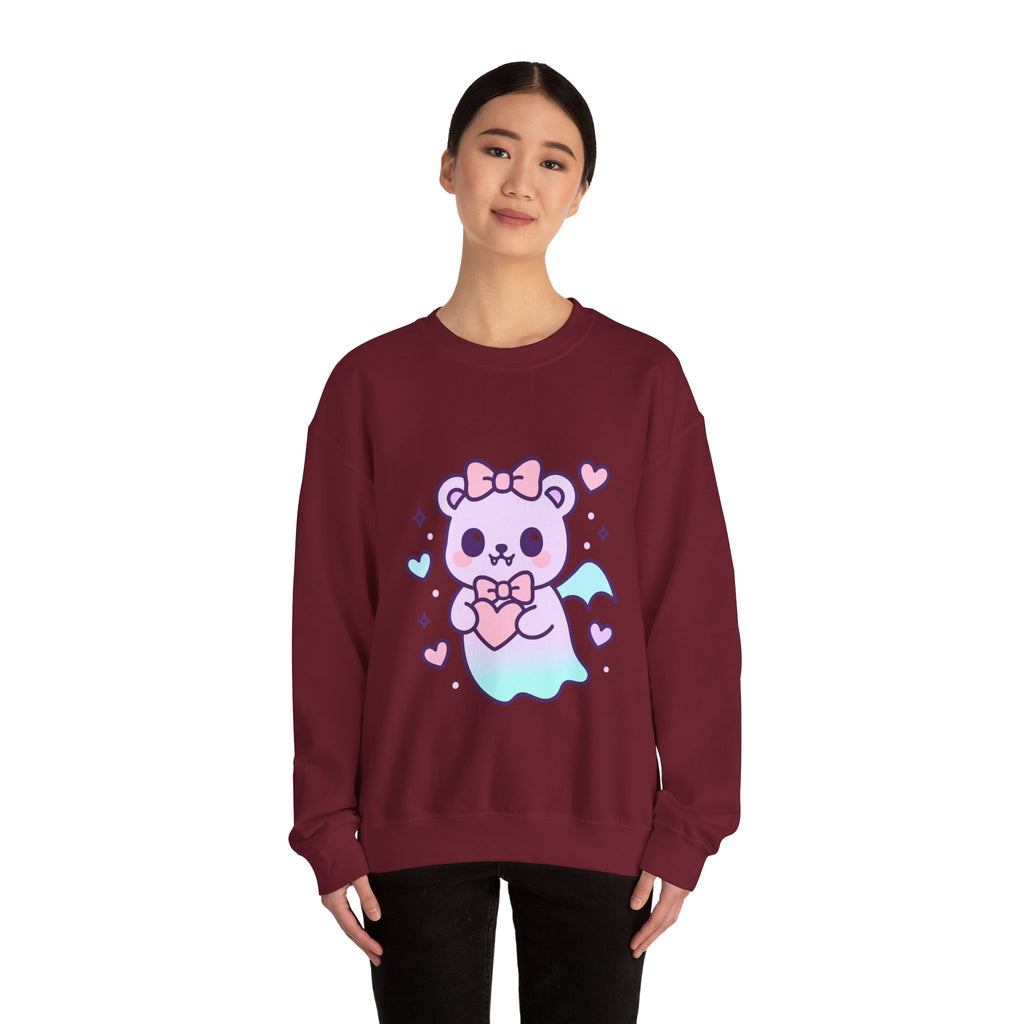 Kawaii Ghost Bear Sweatshirt