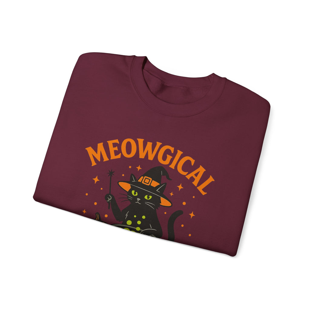 Meowgical Cat Cauldron Sweatshirt
