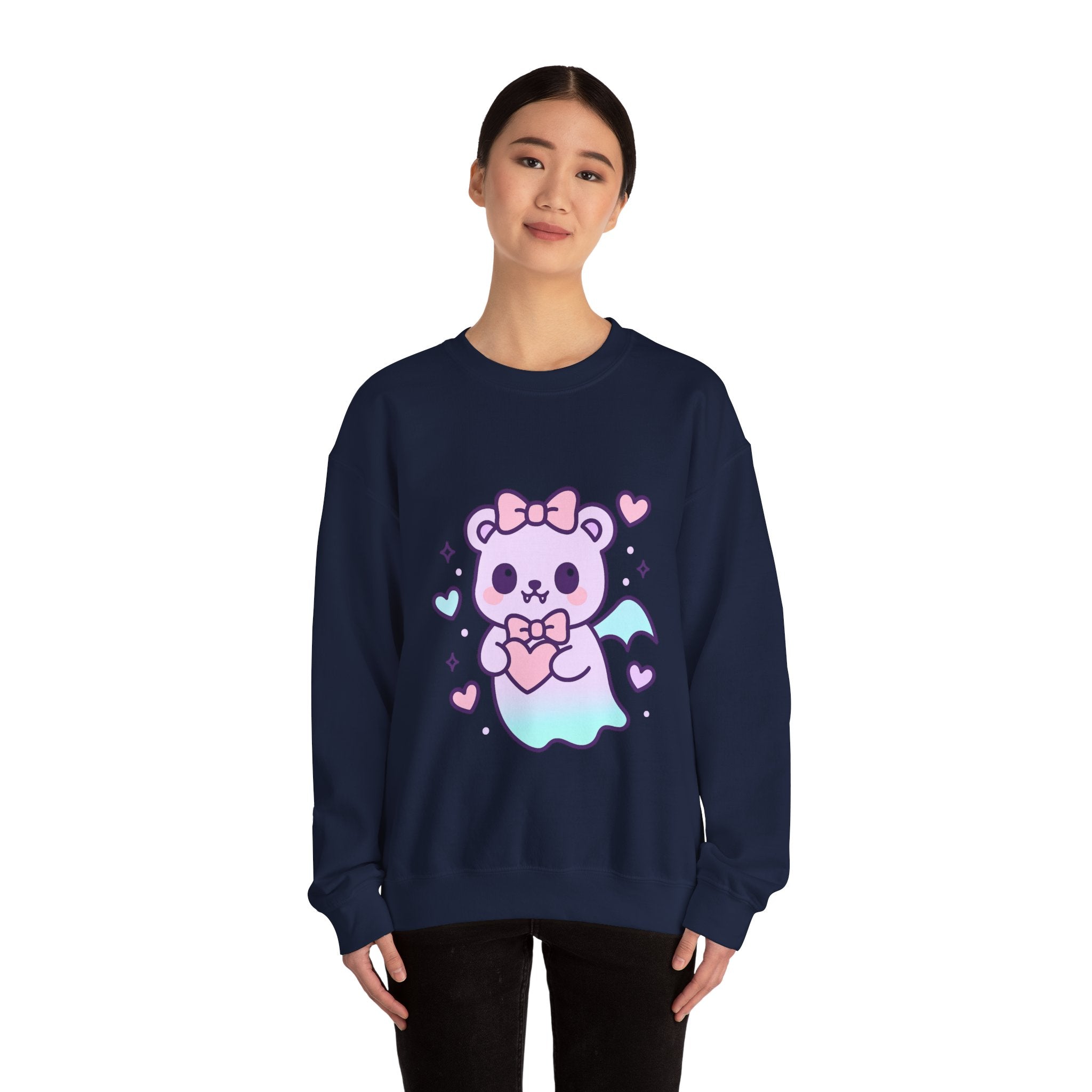 Kawaii Ghost Bear Sweatshirt