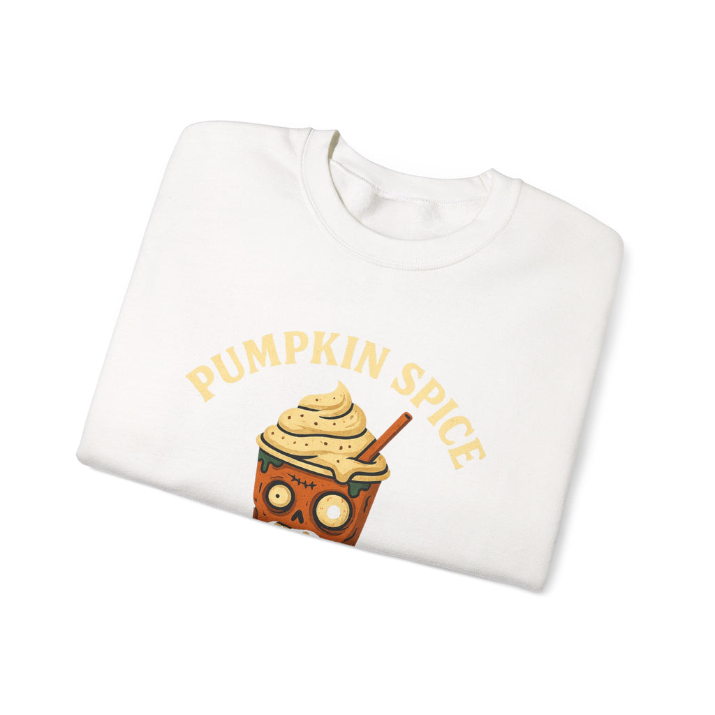 Pumpkin Spice Zombie Sweatshirt