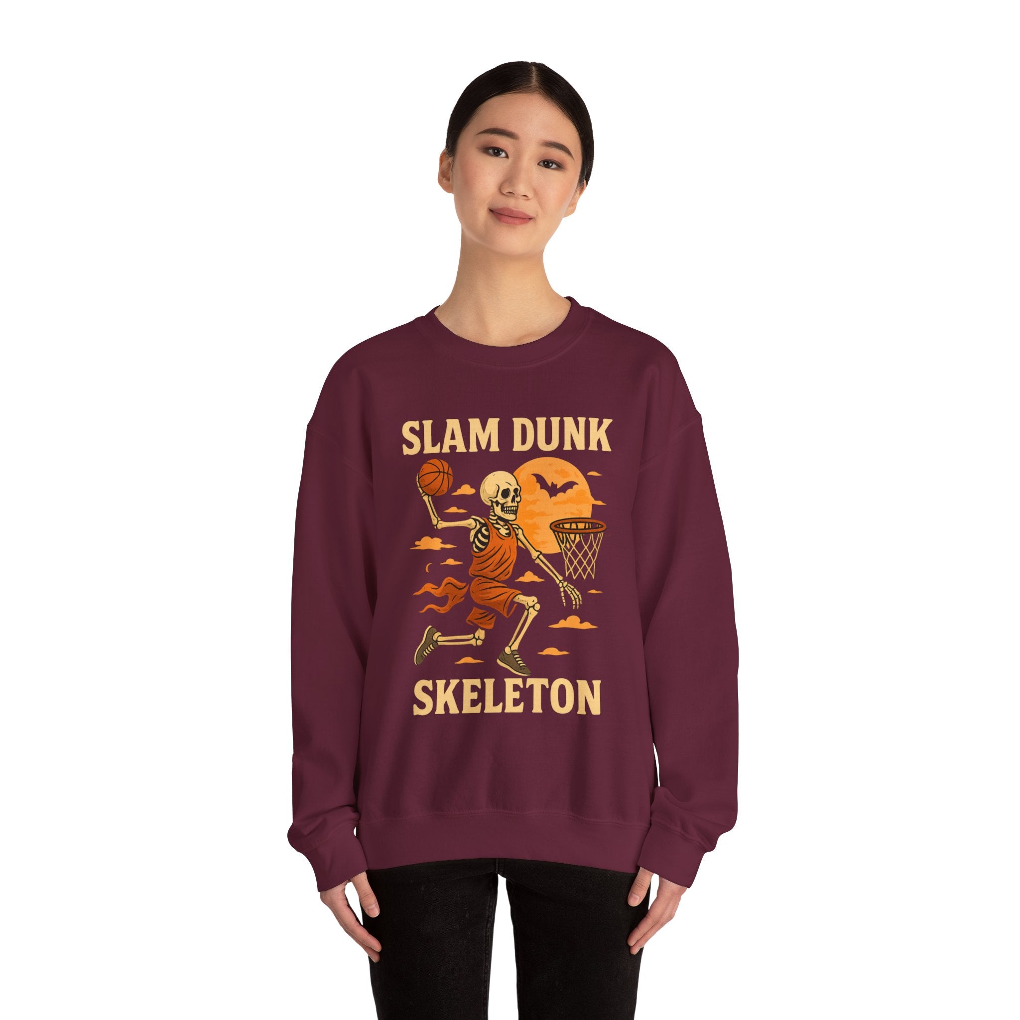 Skeleton Basketball dunk Sweatshirt