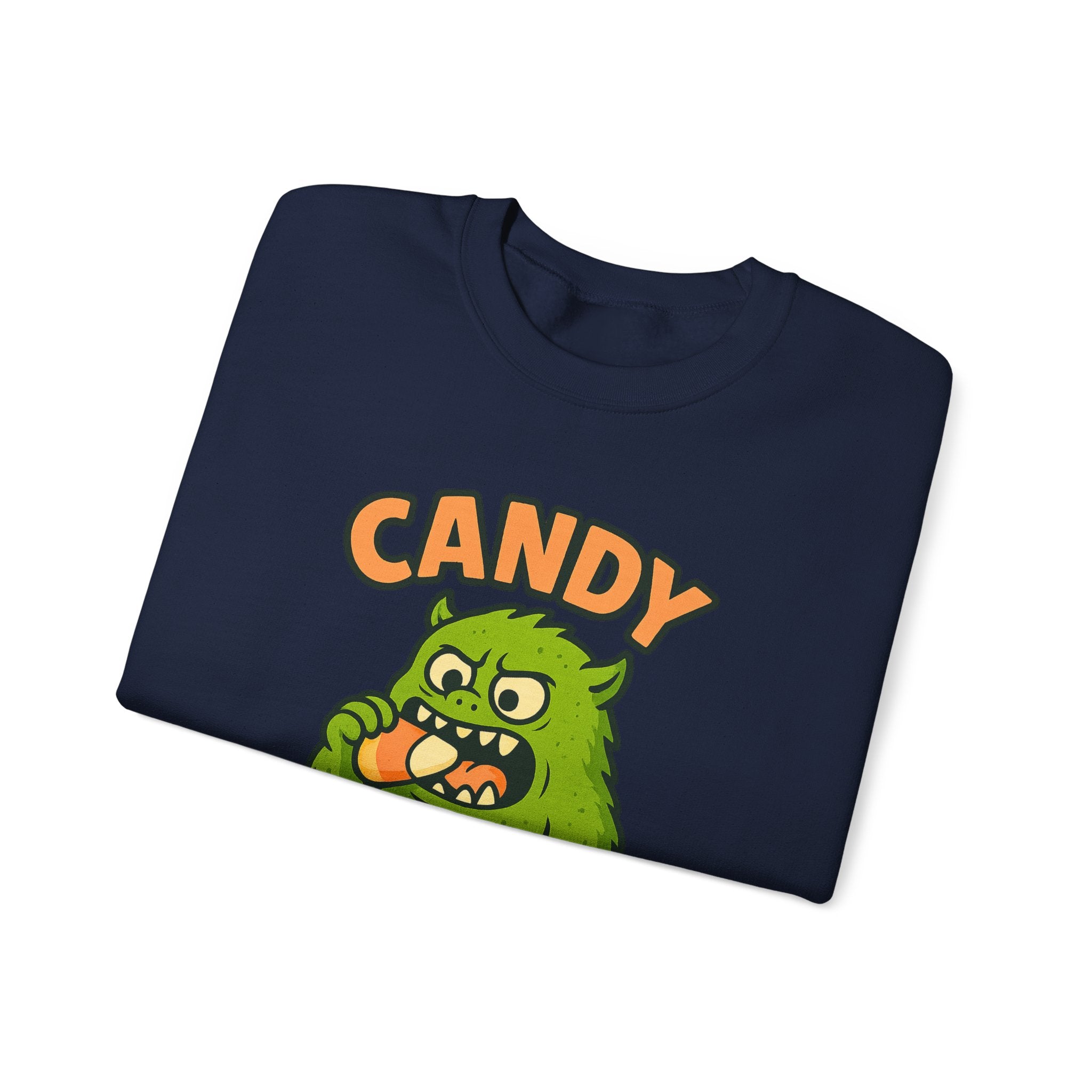Candy Corn Monster Munching Delight Sweatshirt