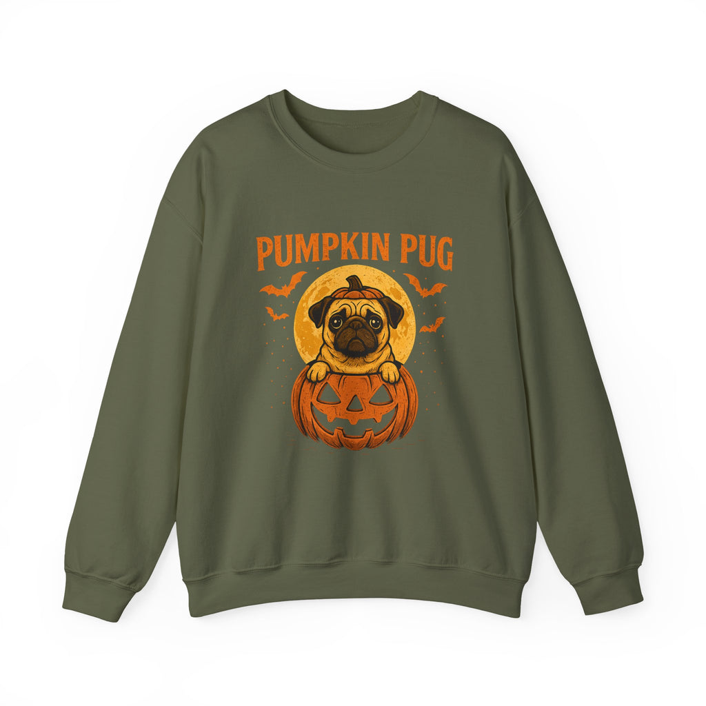 Pug Pumpkin Night Dog Sweatshirt