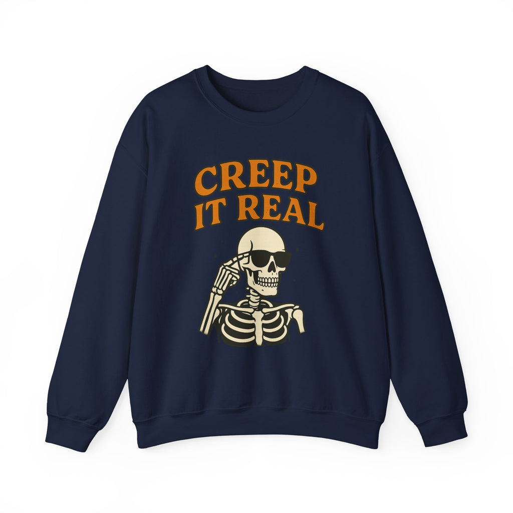 Skeleton Style Halloween Sweatshirt