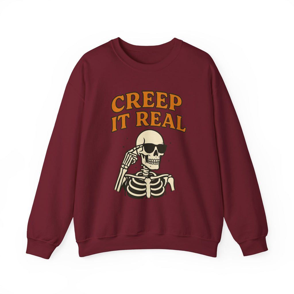 Skeleton Style Halloween Sweatshirt
