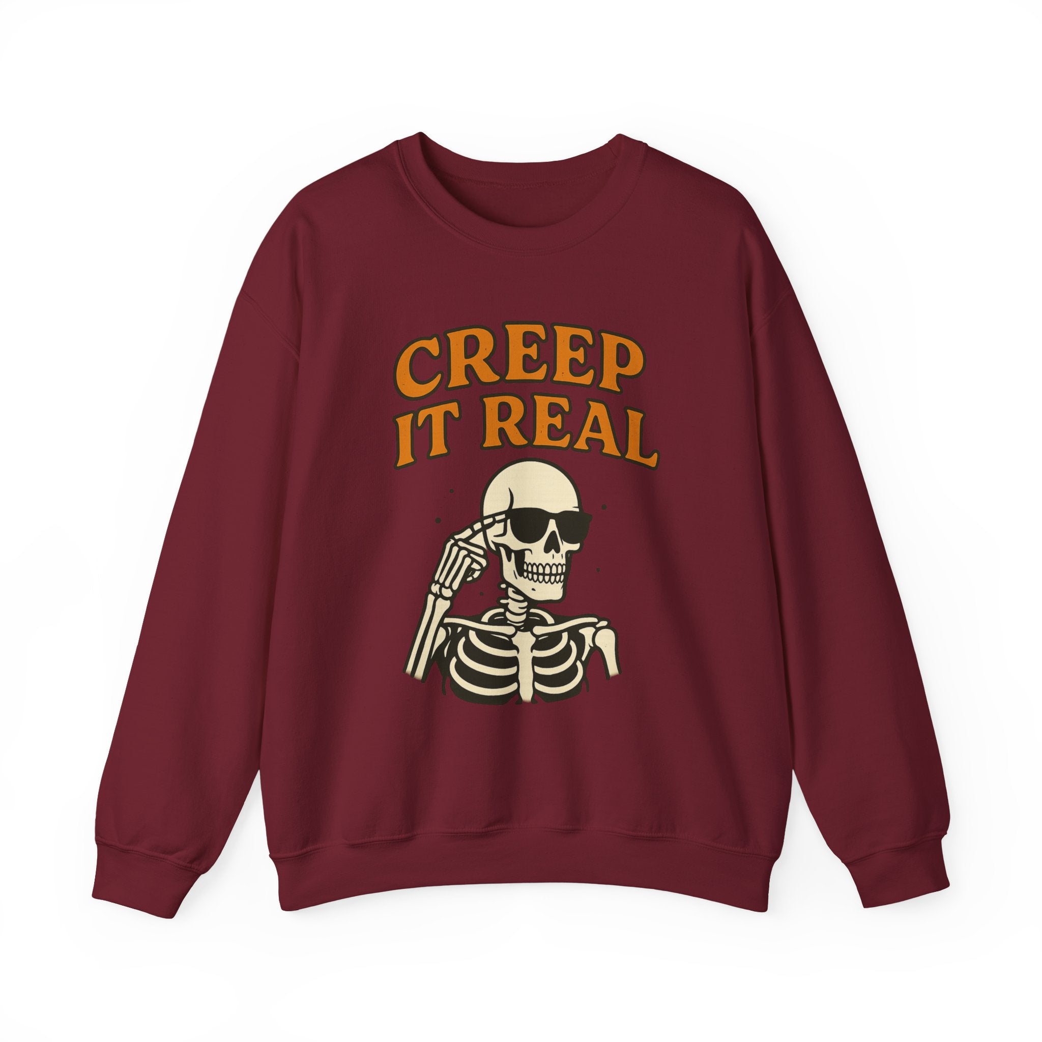 Skeleton Style Halloween Sweatshirt