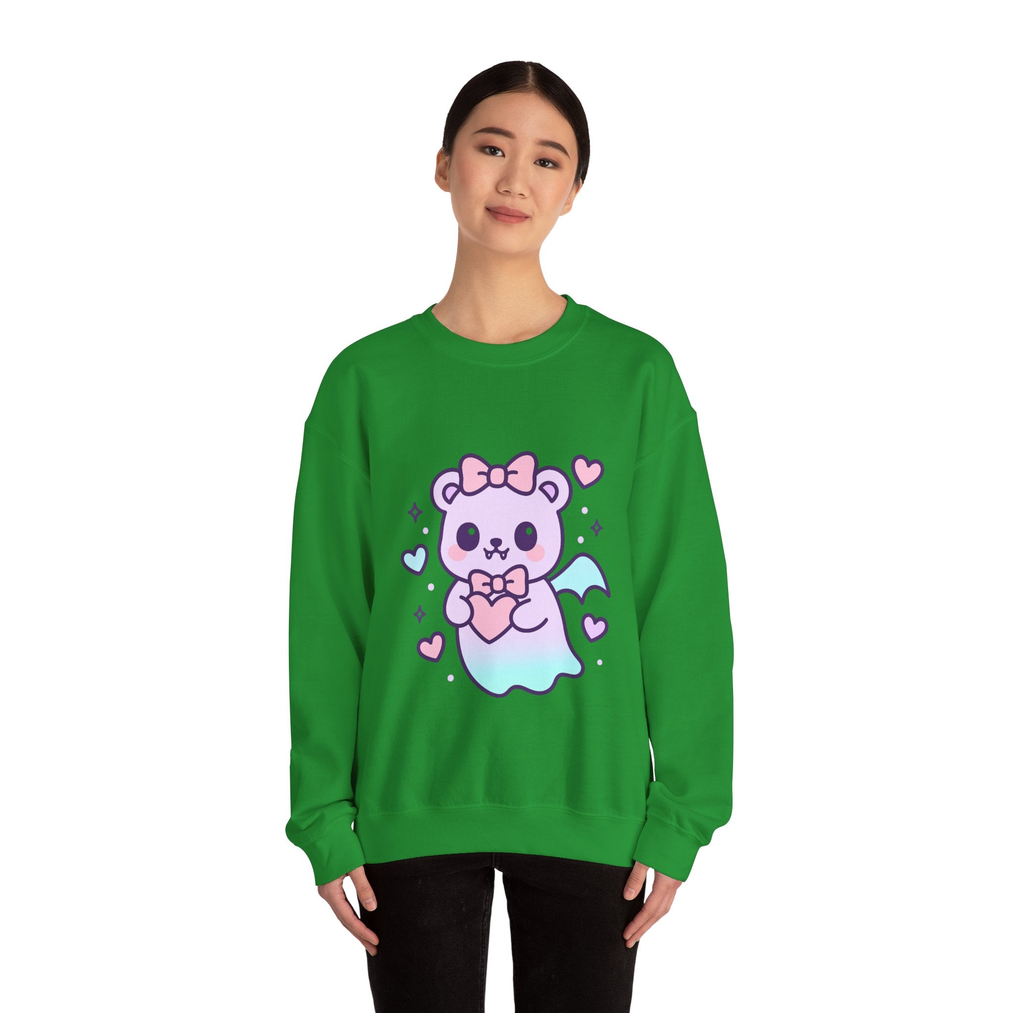 Kawaii Ghost Bear Sweatshirt