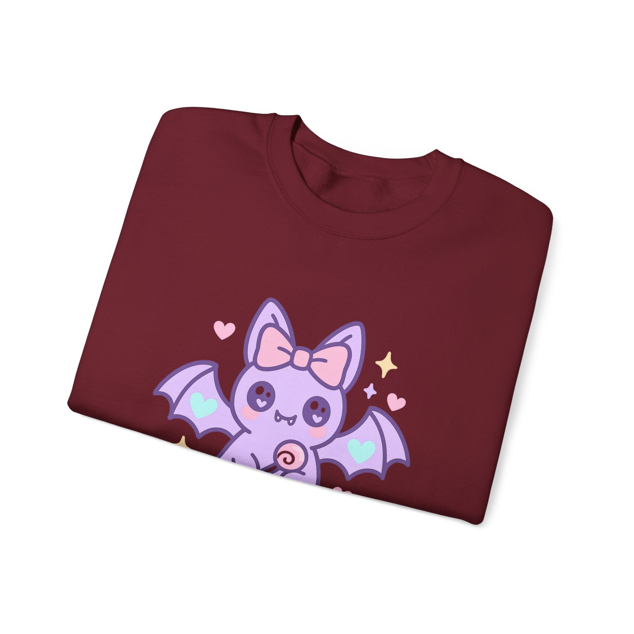 Kawaii Bat Halloween Sweatshirt