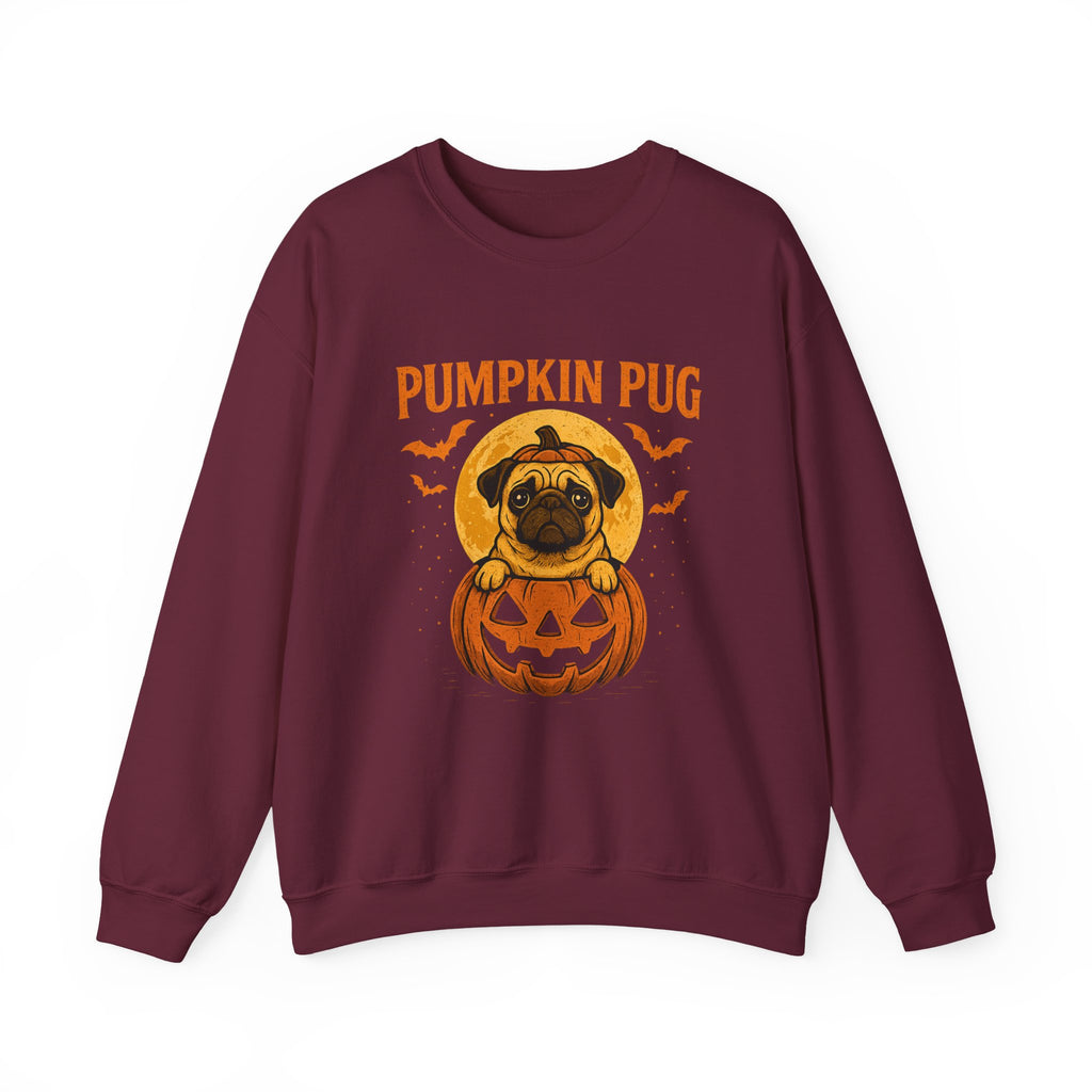 Pug Pumpkin Night Dog Sweatshirt