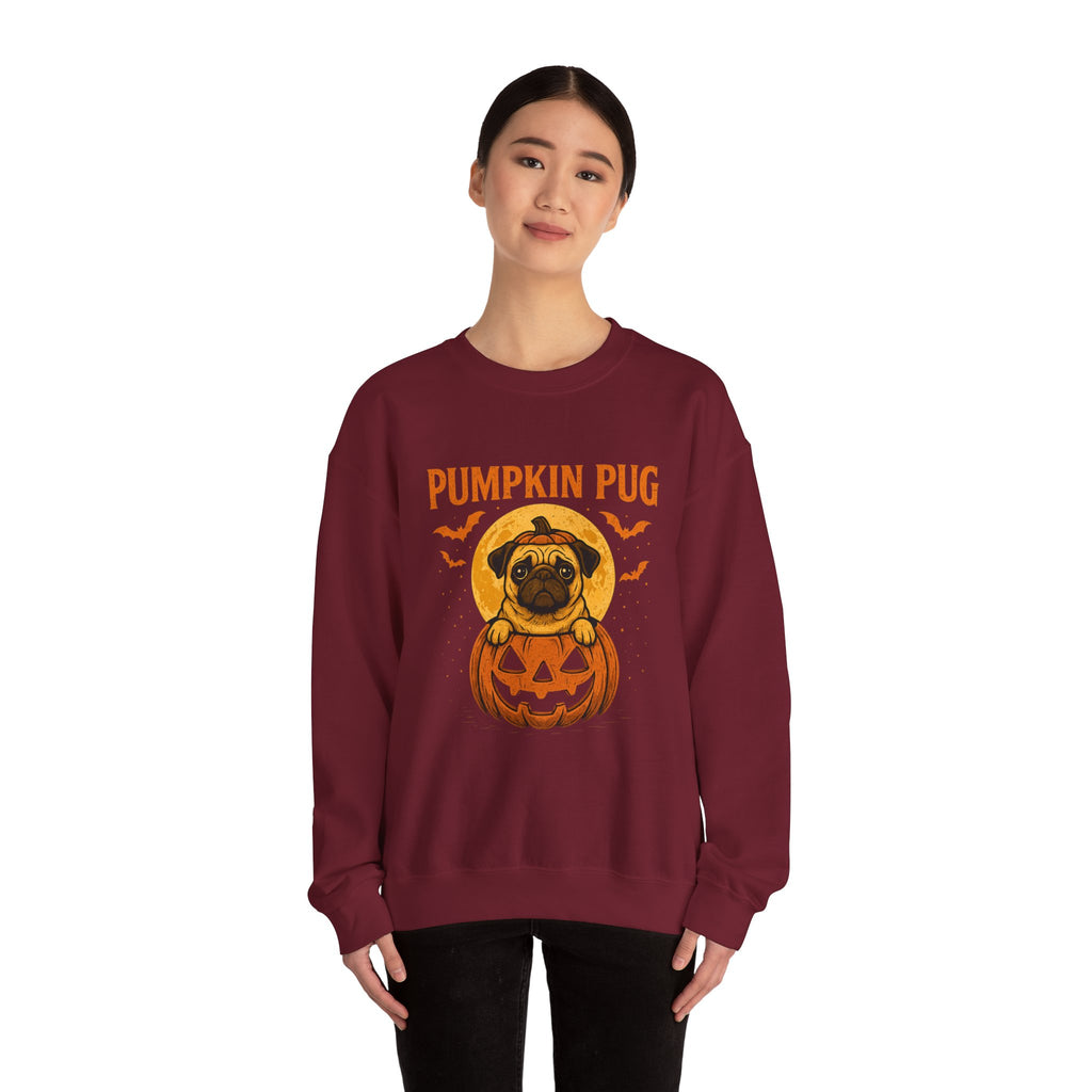 Pug Pumpkin Night Dog Sweatshirt