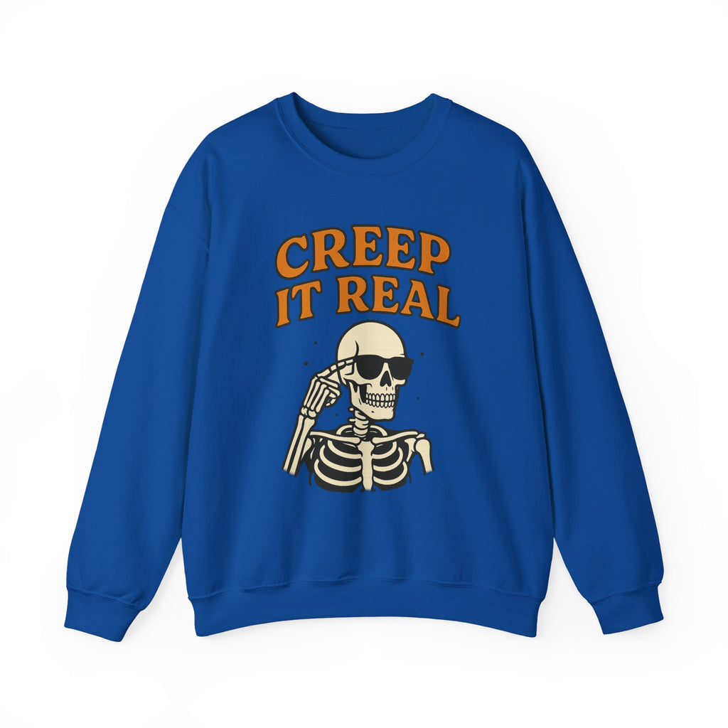 Skeleton Style Halloween Sweatshirt