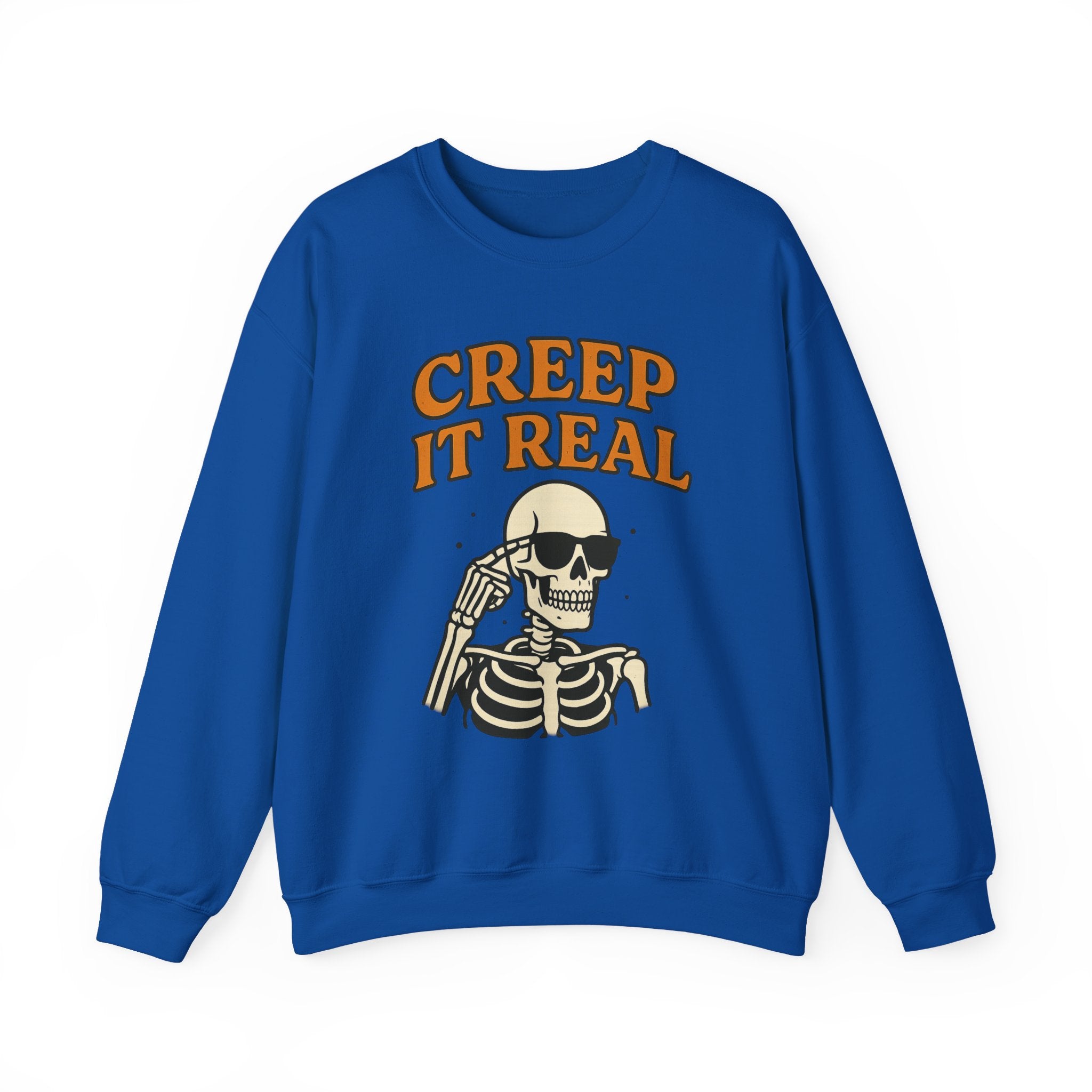 Skeleton Style Halloween Sweatshirt