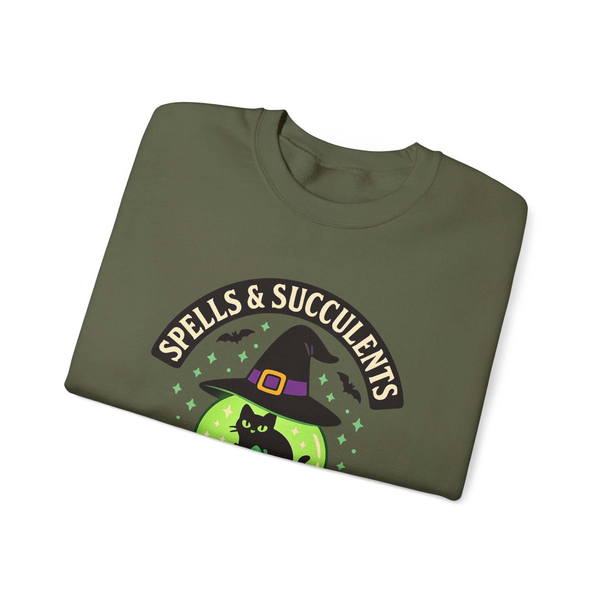 Witch's Hat and Succulent Magic Sweatshirt