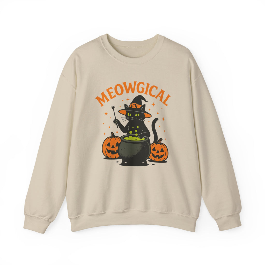 Meowgical Cat Cauldron Sweatshirt