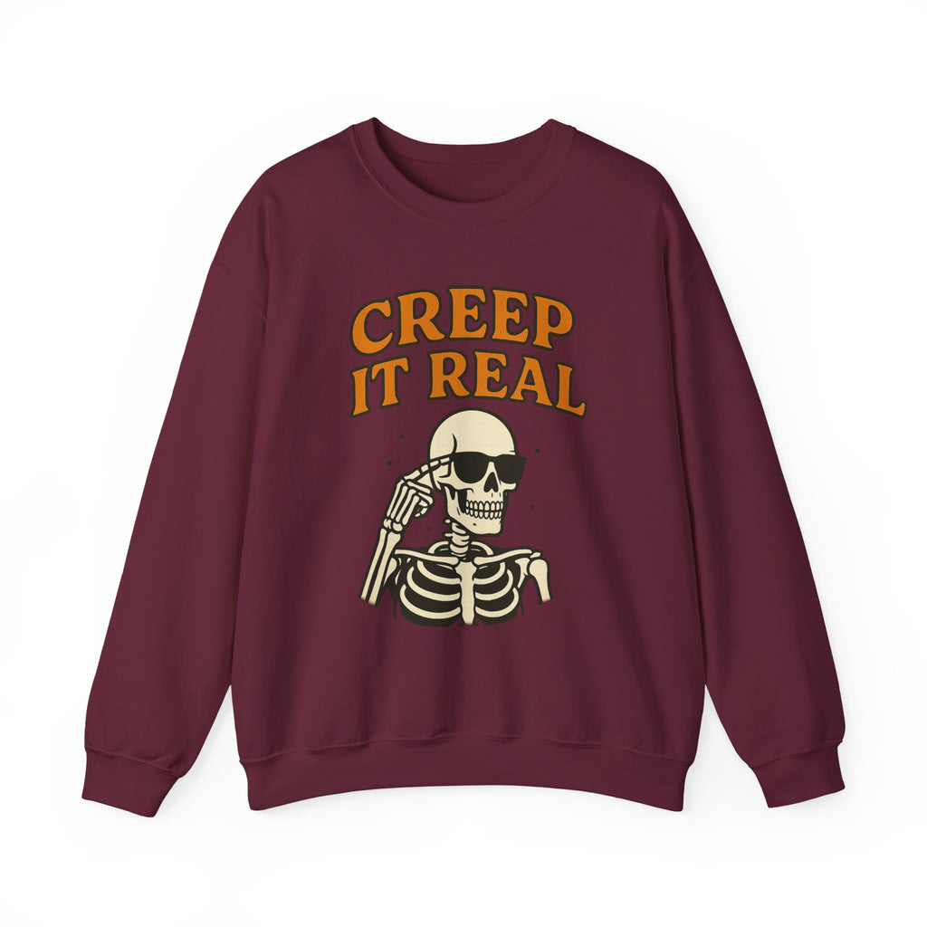 Skeleton Style Halloween Sweatshirt