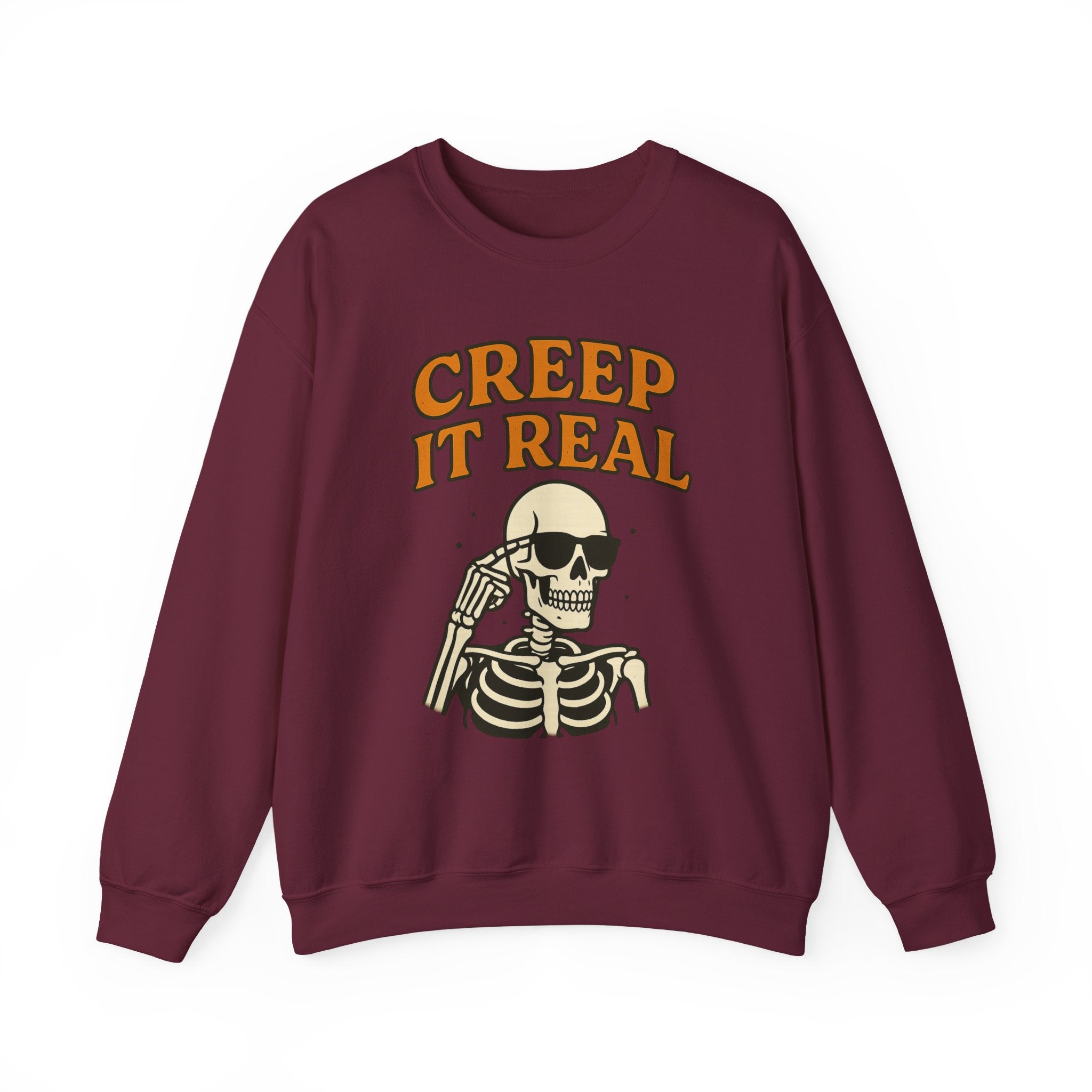 Skeleton Style Halloween Sweatshirt