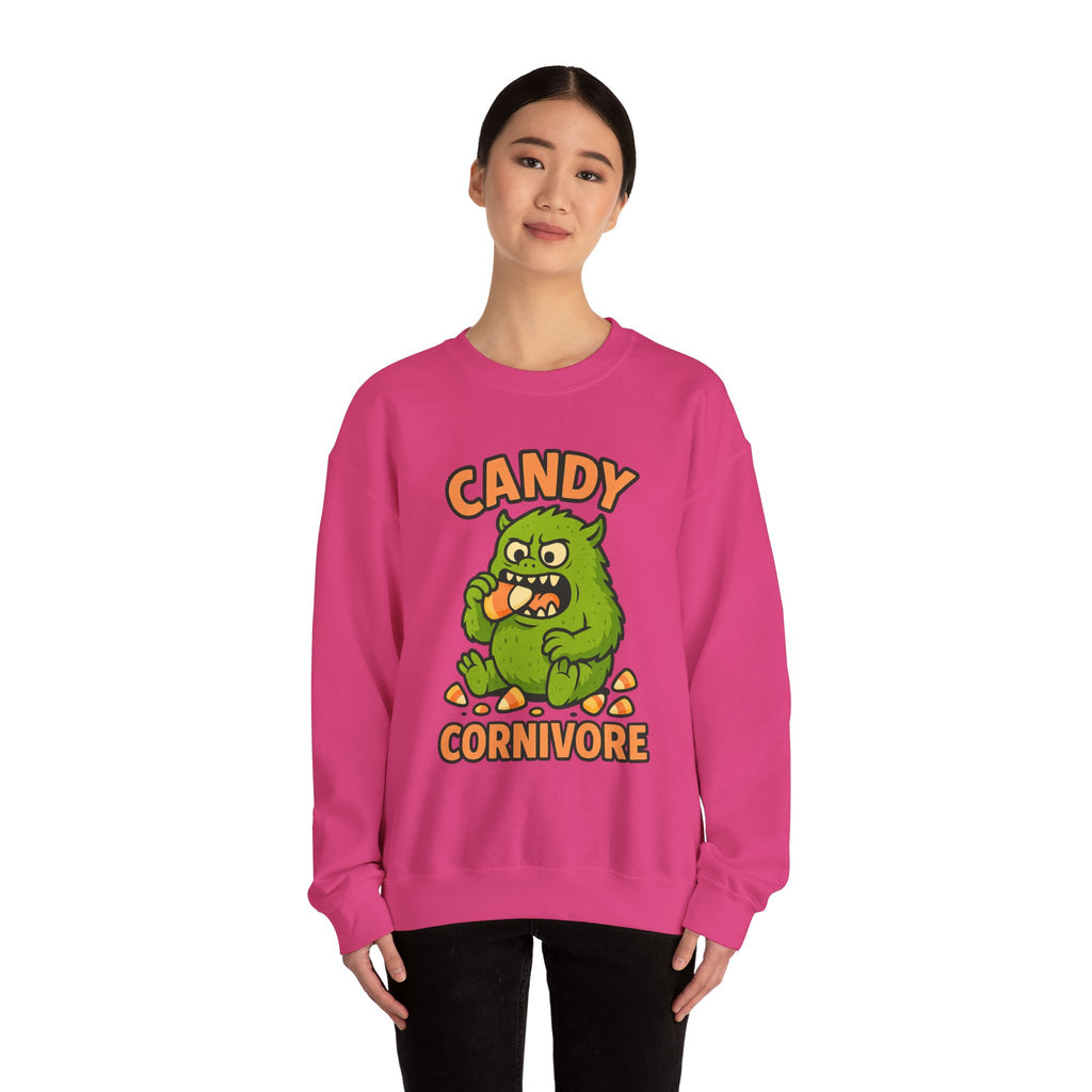 Candy Corn Monster Munching Delight Sweatshirt