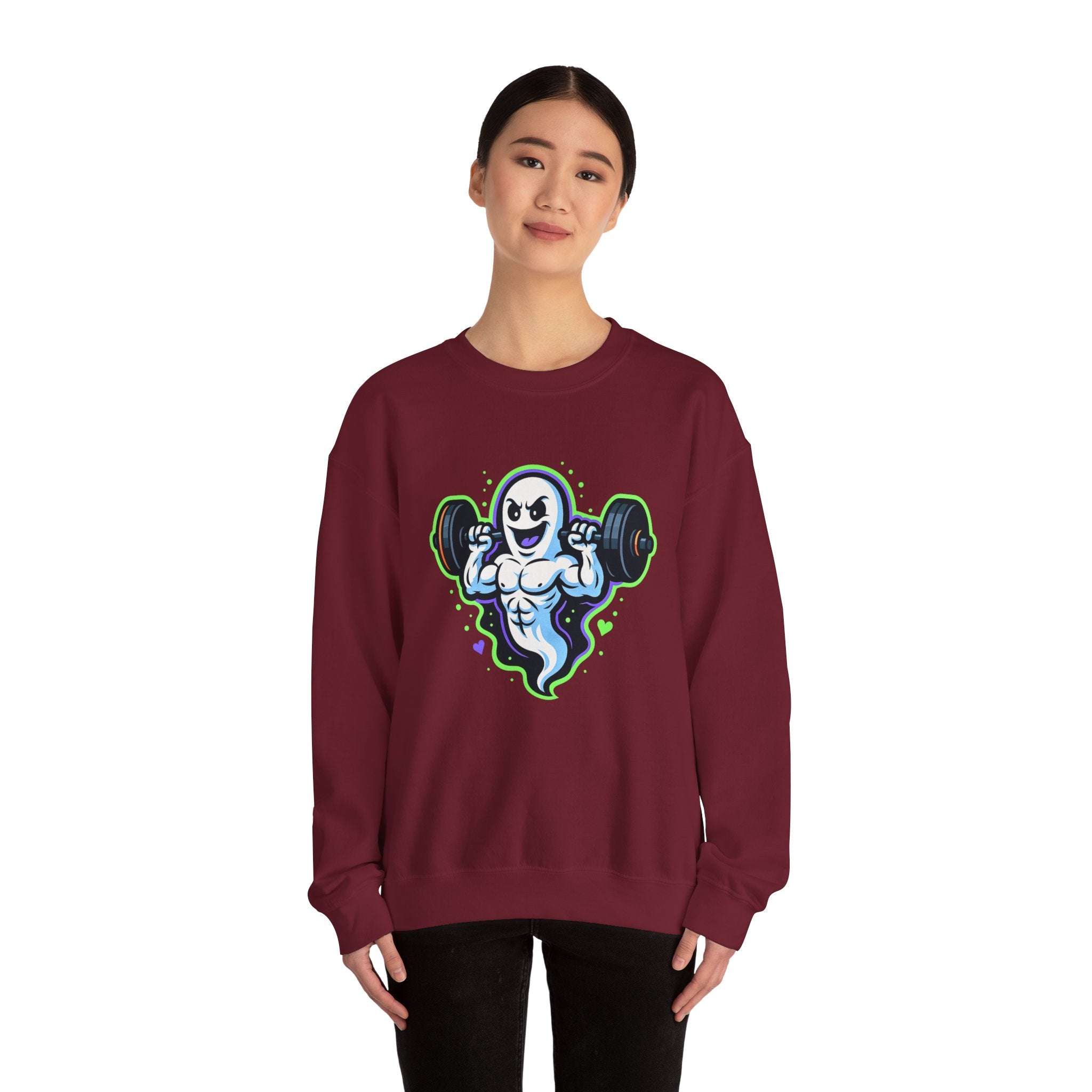 Ghost Gym Halloween Sweatshirt