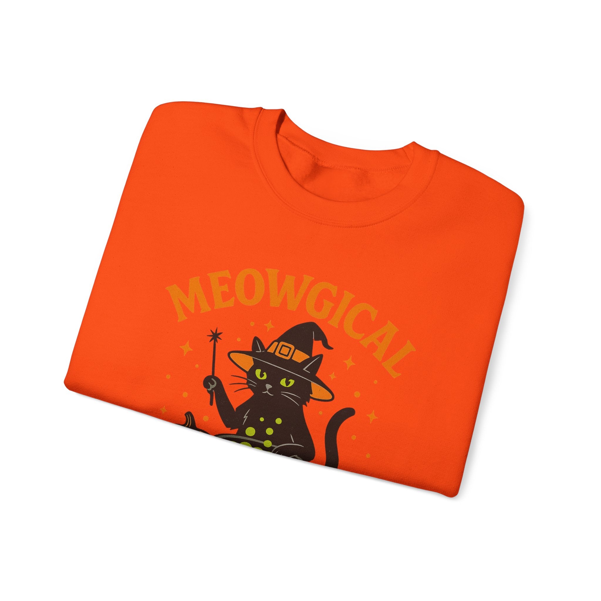 Meowgical Cat Cauldron Sweatshirt