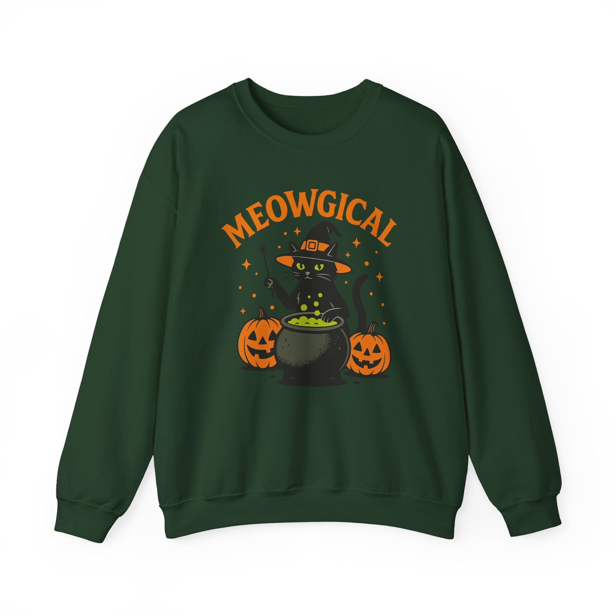 Meowgical Cat Cauldron Sweatshirt
