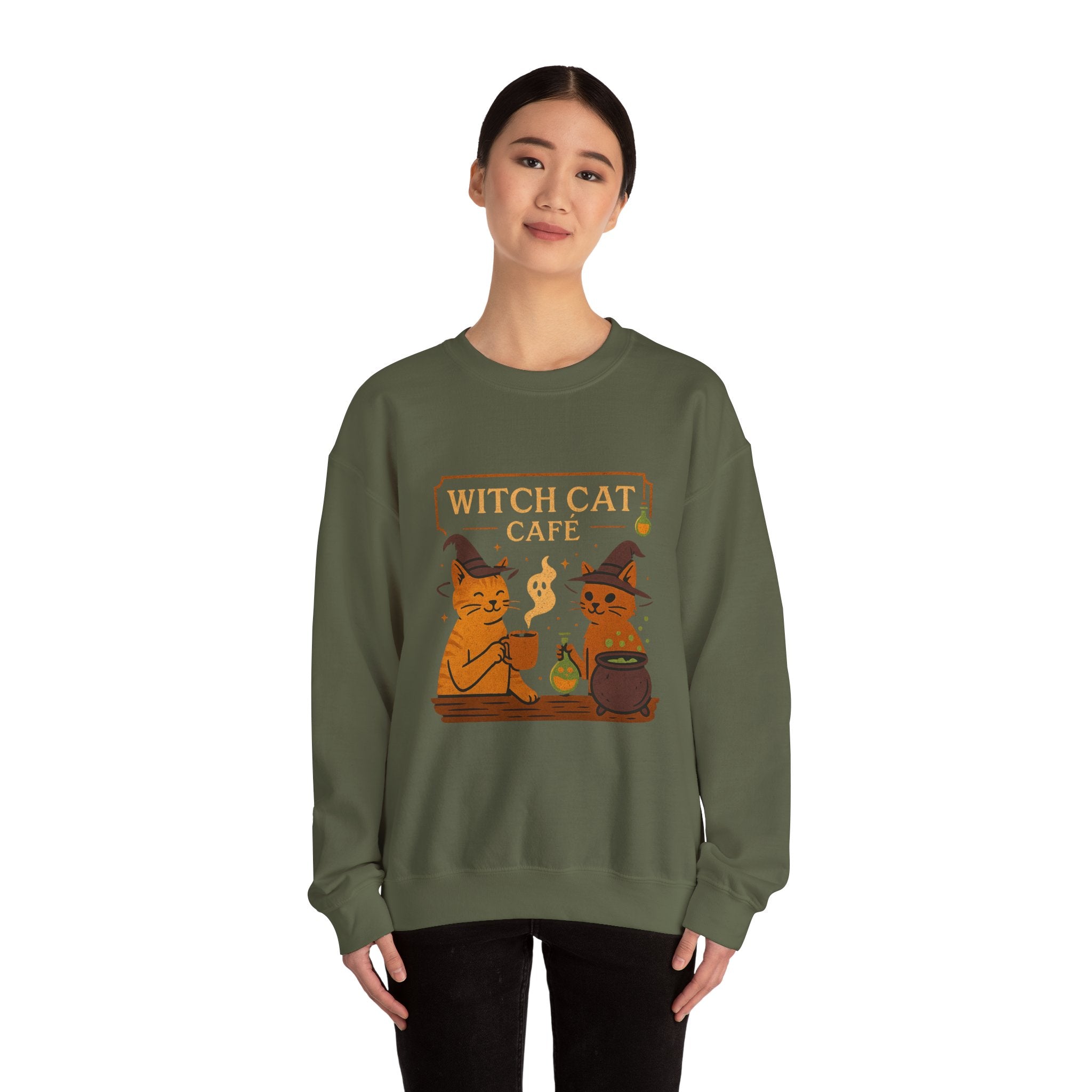 Witch Cat Café Sweatshirt