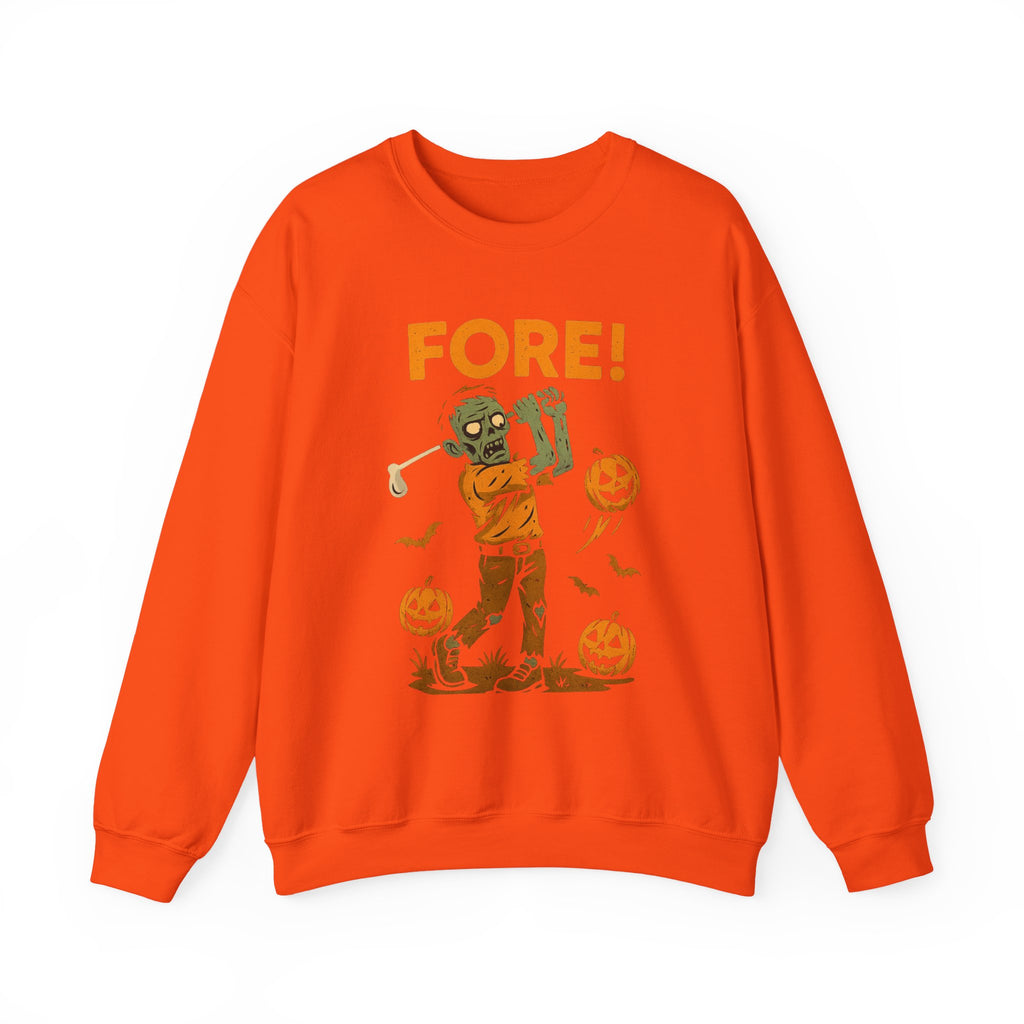 Zombie Golfer Halloween Sweatshirt