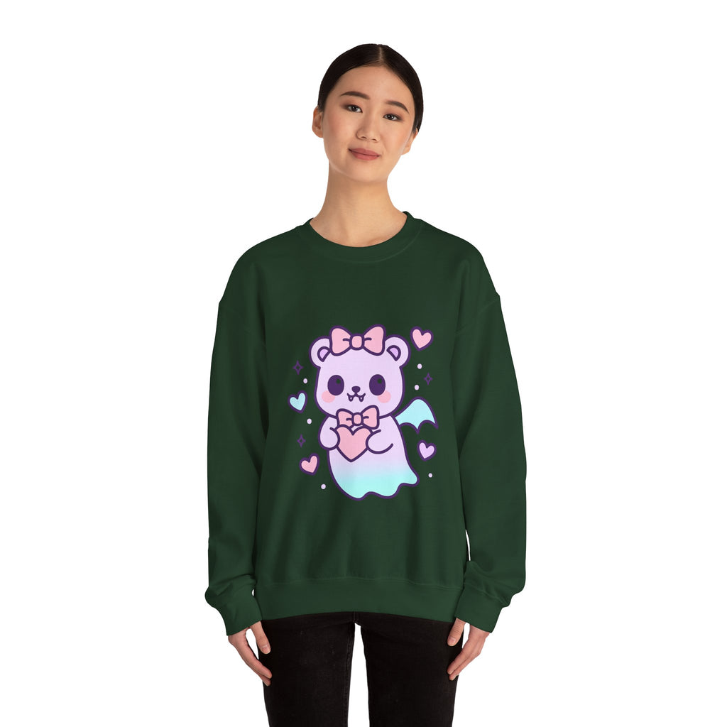 Kawaii Ghost Bear Sweatshirt