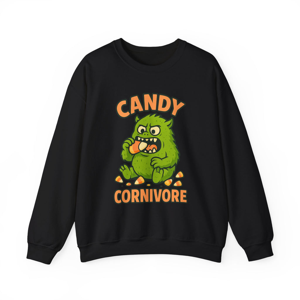Candy Corn Monster Munching Delight Sweatshirt