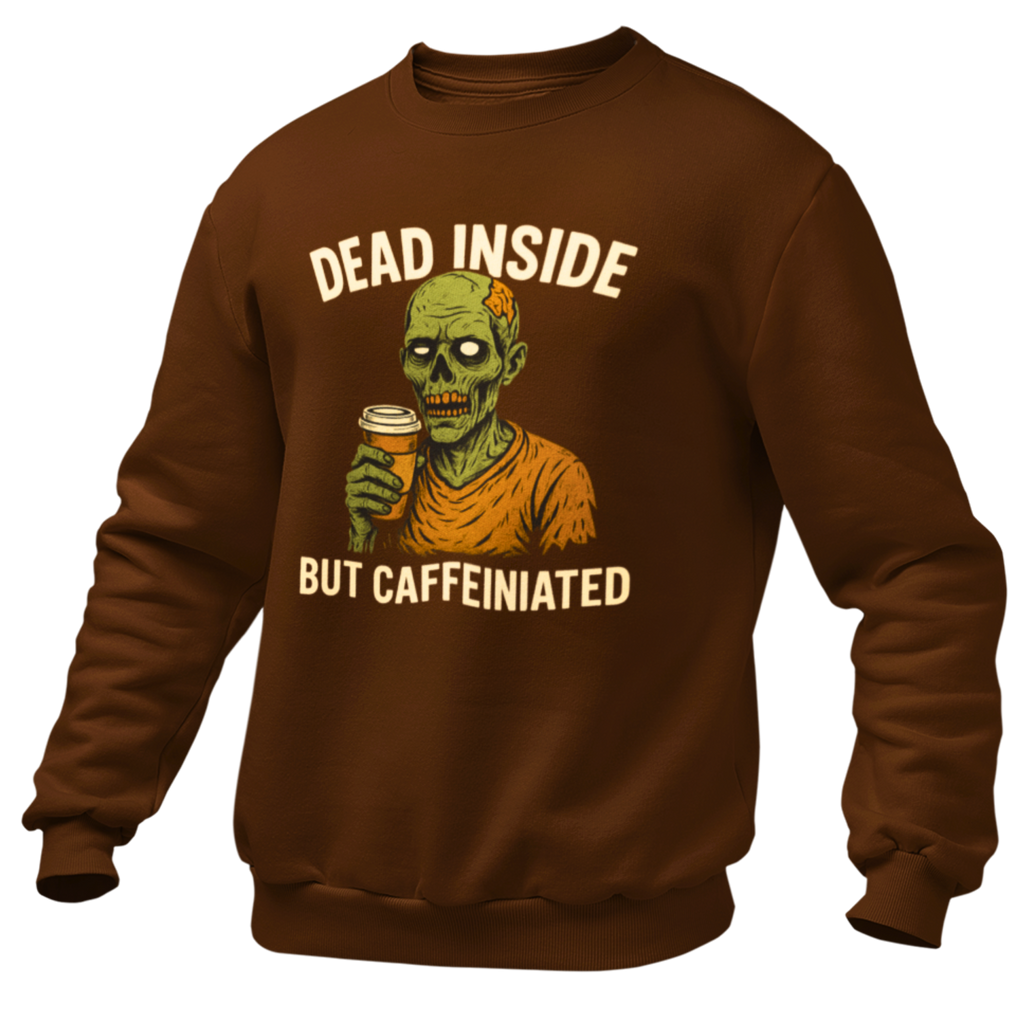 Dead Inside But Caffeinated Sweatshirt