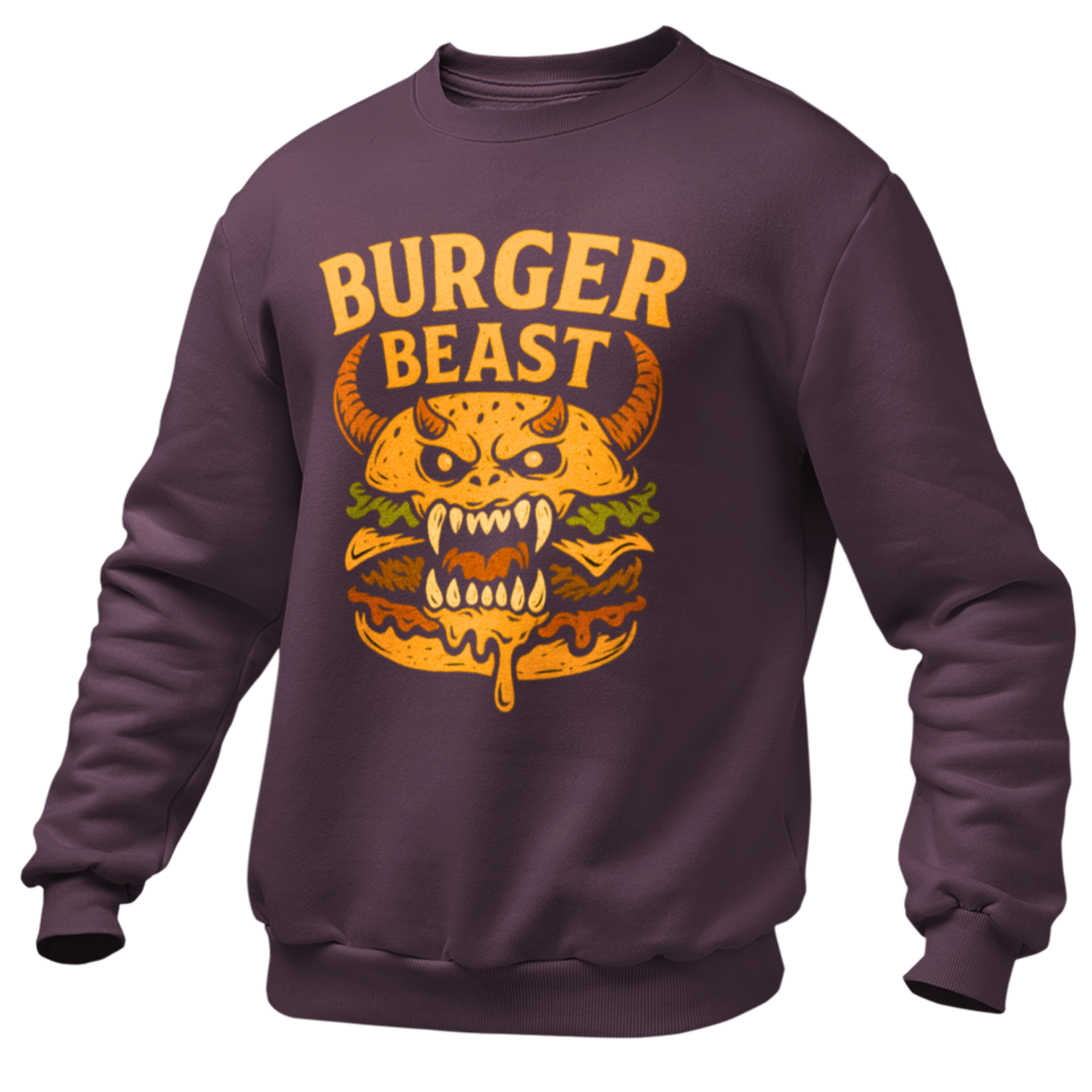 Burger Monster Halloween Shirt