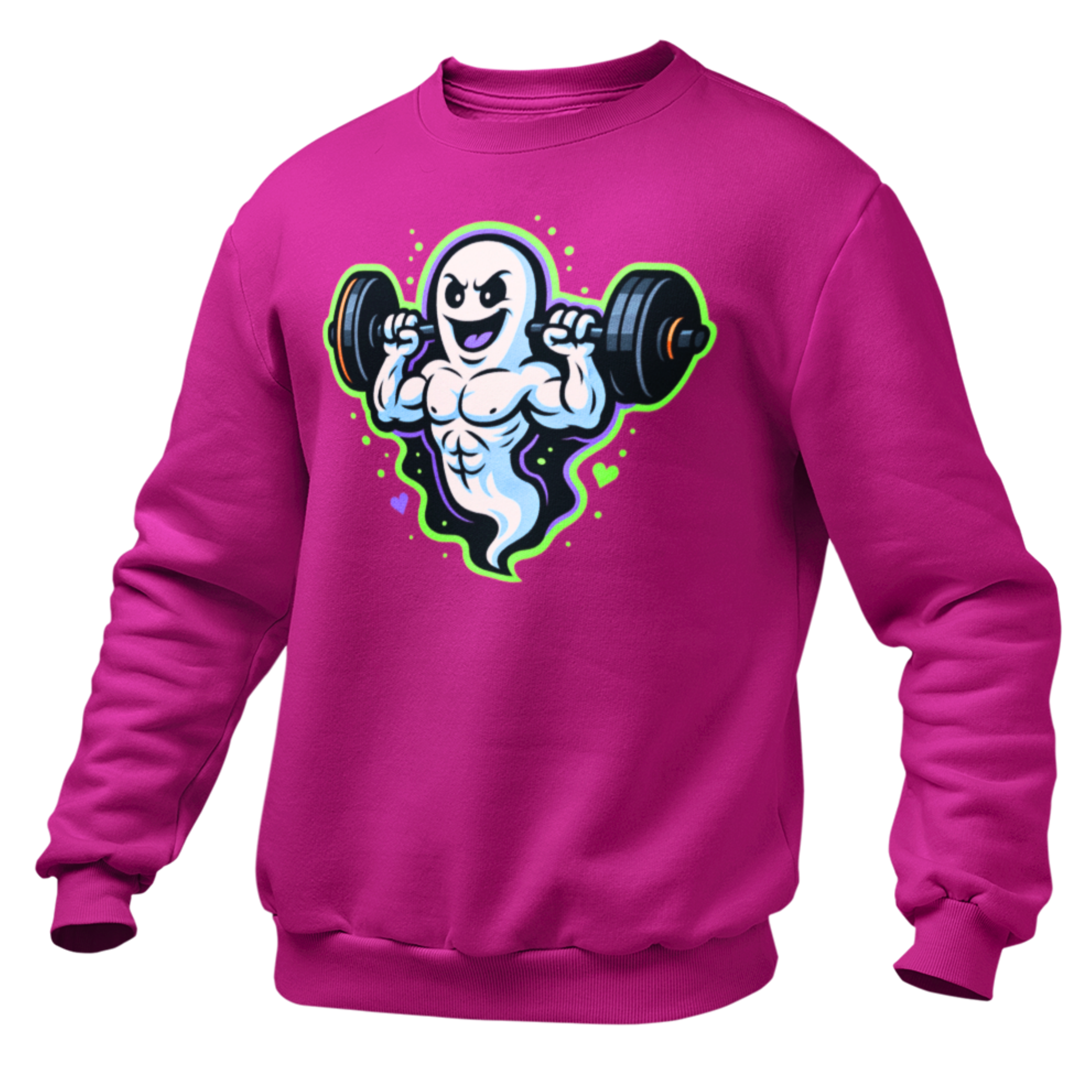 Ghost Gym Halloween Sweatshirt